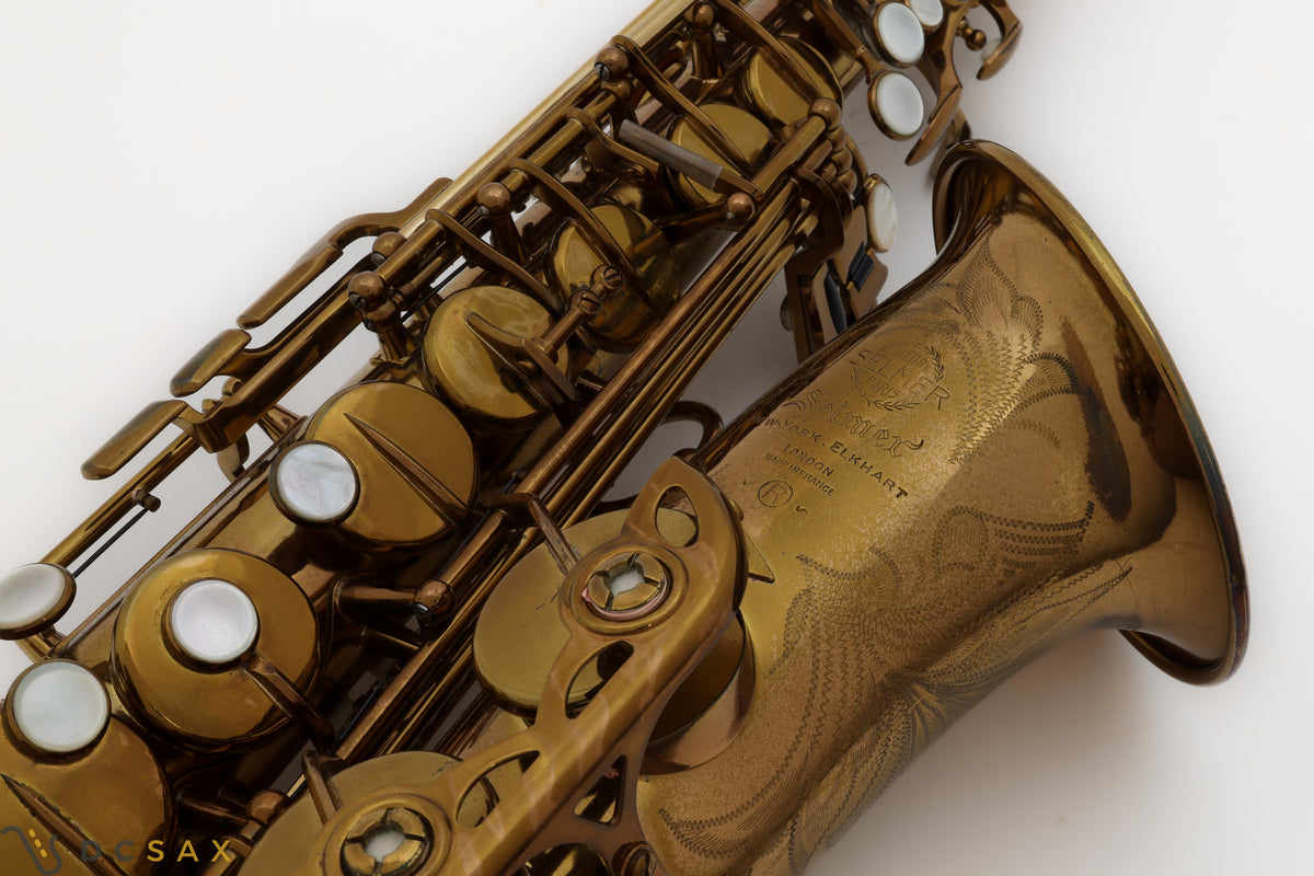 1965年製 Selmer Mark VI アルトサックス シリアル124,xxx、ニアミント、オリジナルラッカー、オーバーホール済み、動画あり