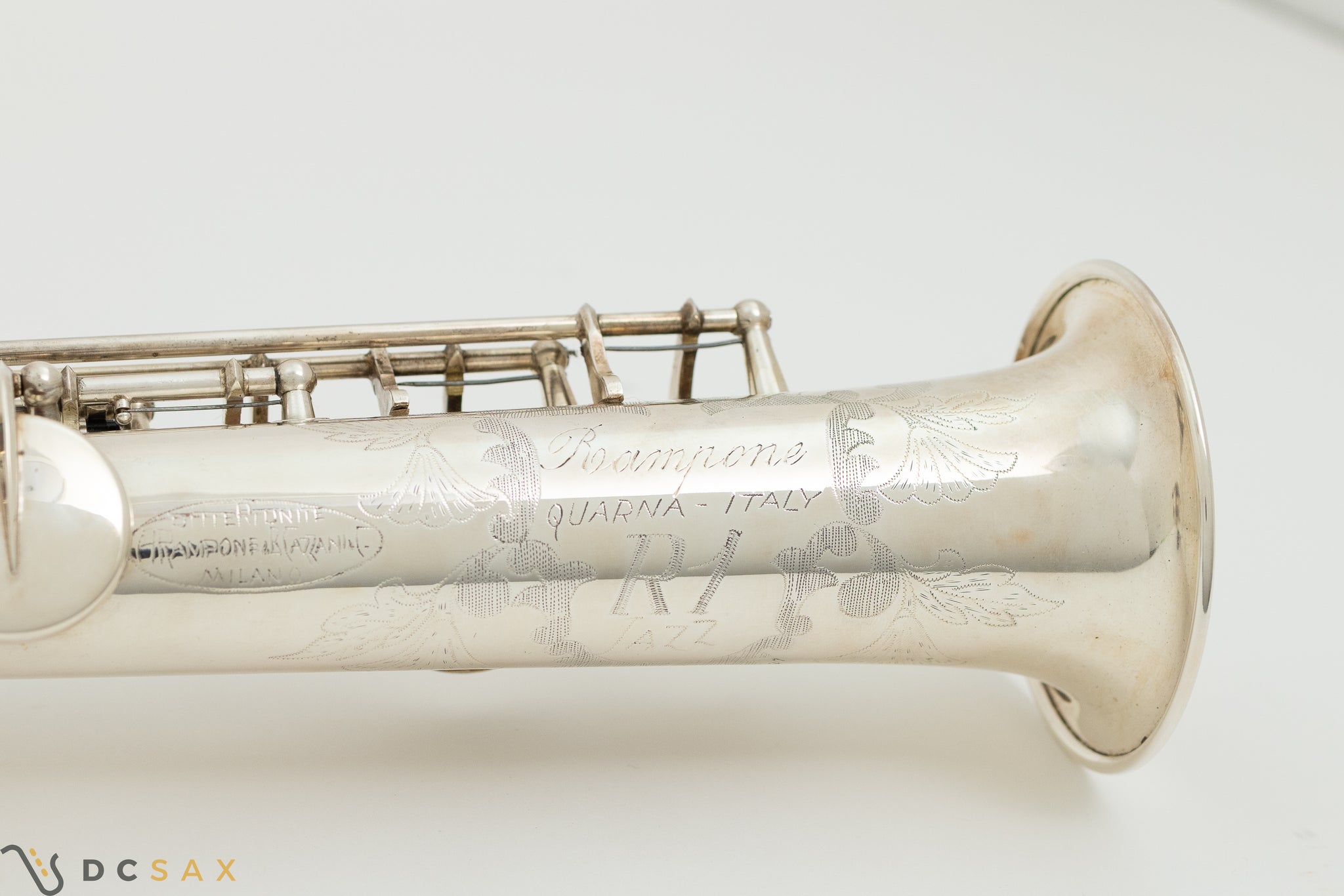 Rampone and Cazzani R1 Jazz Soprano Saxophone, Silver Plated, Video