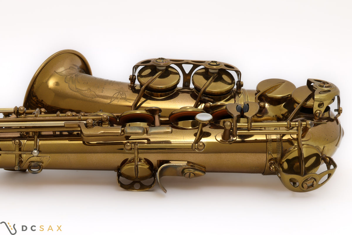 1965年製 Selmer Mark VI アルトサックス シリアル124,xxx、ニアミント、オリジナルラッカー、オーバーホール済み、動画あり