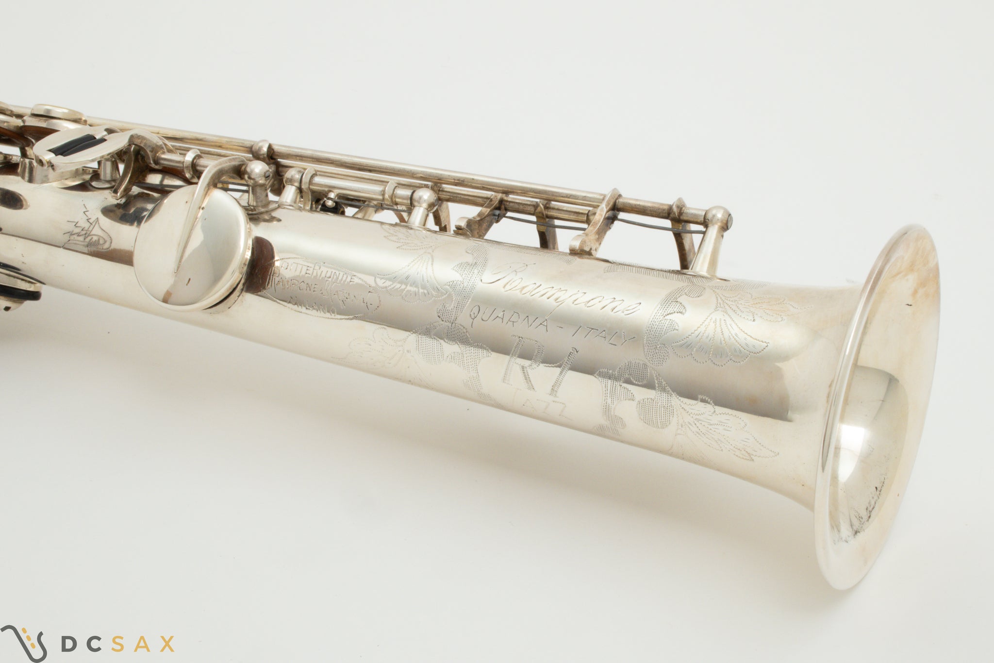 Rampone and Cazzani R1 Jazz Soprano Saxophone, Silver Plated, Video
