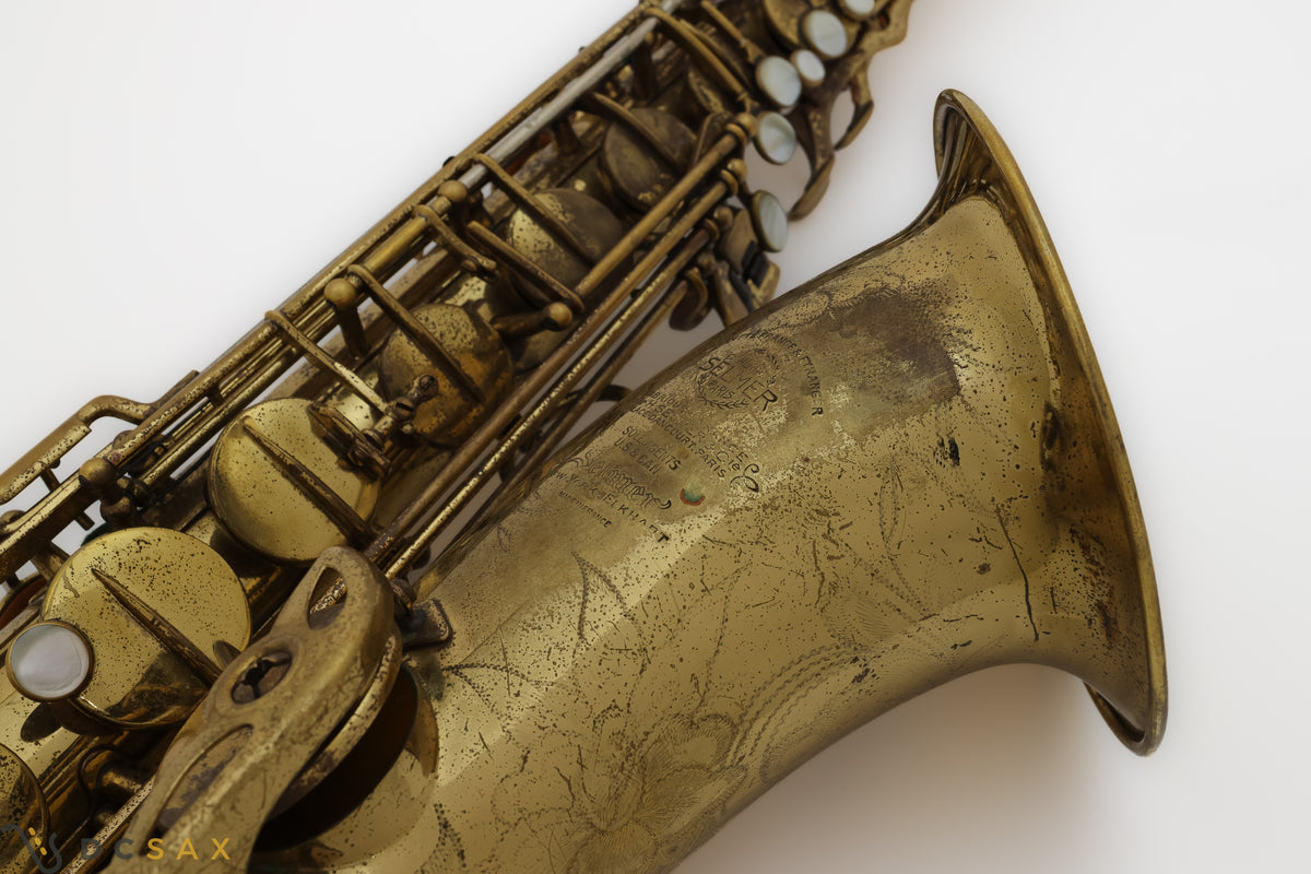 1953 50,xxx Selmer SBA Super Balanced Action Tenor Saxophone, Video Demo