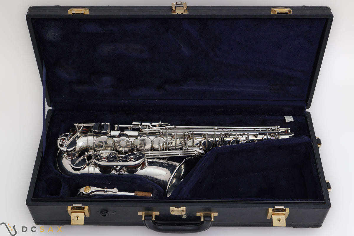 Yamaha Custom YAS-875EX Alto Saxophone, Silver Plated, Just Serviced