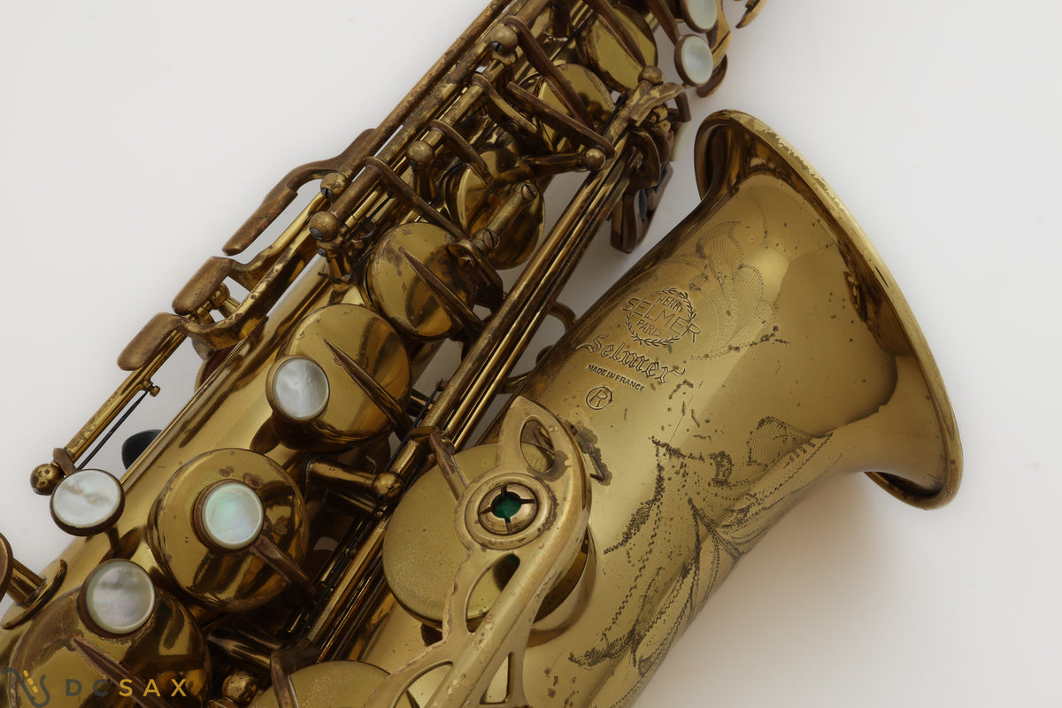 225,xxx Selmer Mark VI Alto Saxophone, Original Lacquer, Fresh Overhaul, Video