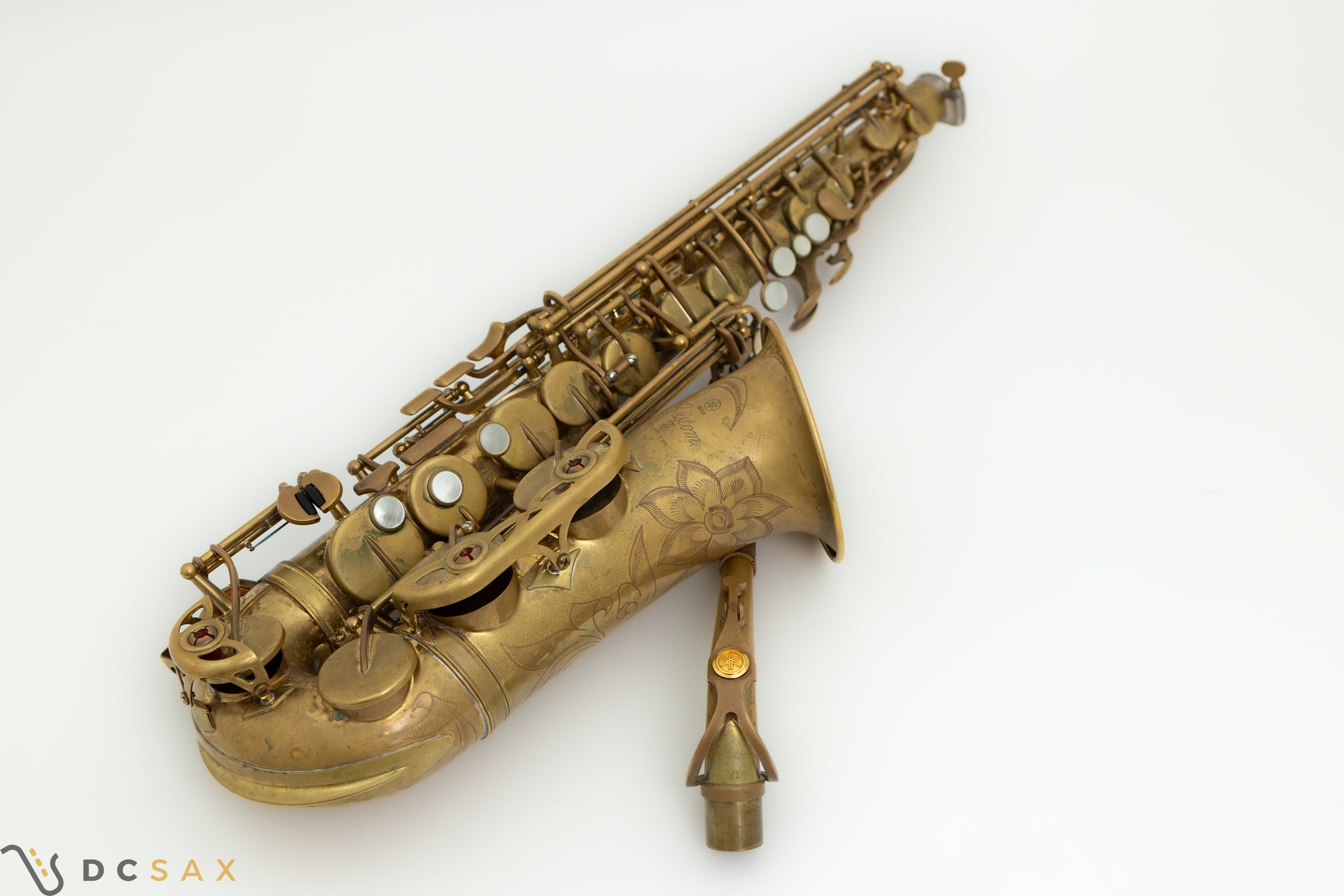 Yamaha Custom YAS-82Zii Alto Saxophone, Unlacquered