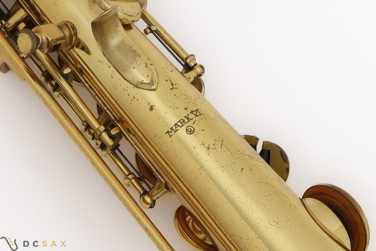 1963 107,xxx Selmer Mark VI Soprano Saxophone, Original Lacquer
