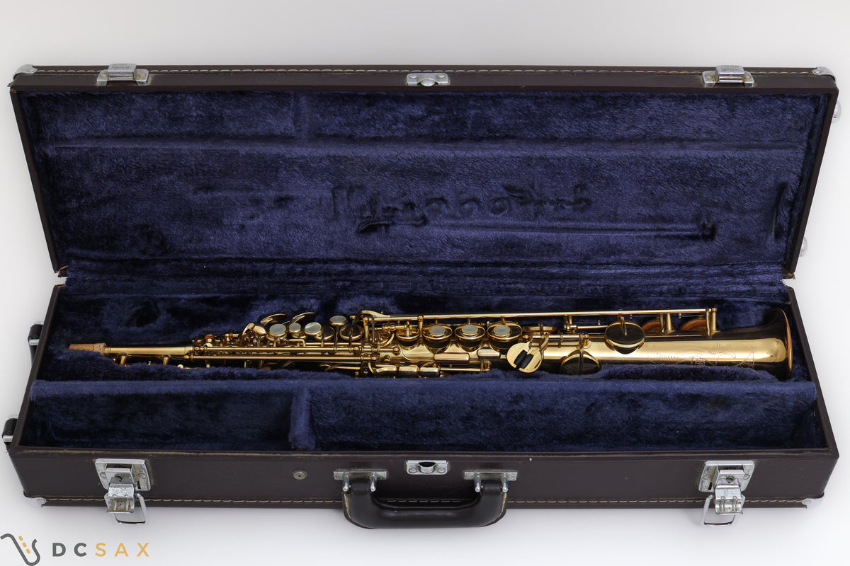 Yamaha YSS-62 Soprano Saxophone, Purple Label, Just Serviced, Video