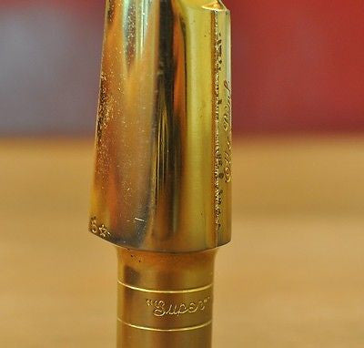 Vintage Otto Link Flordia NO USA Baritone Saxophone Mouthpiece, Orig Lig, Cap