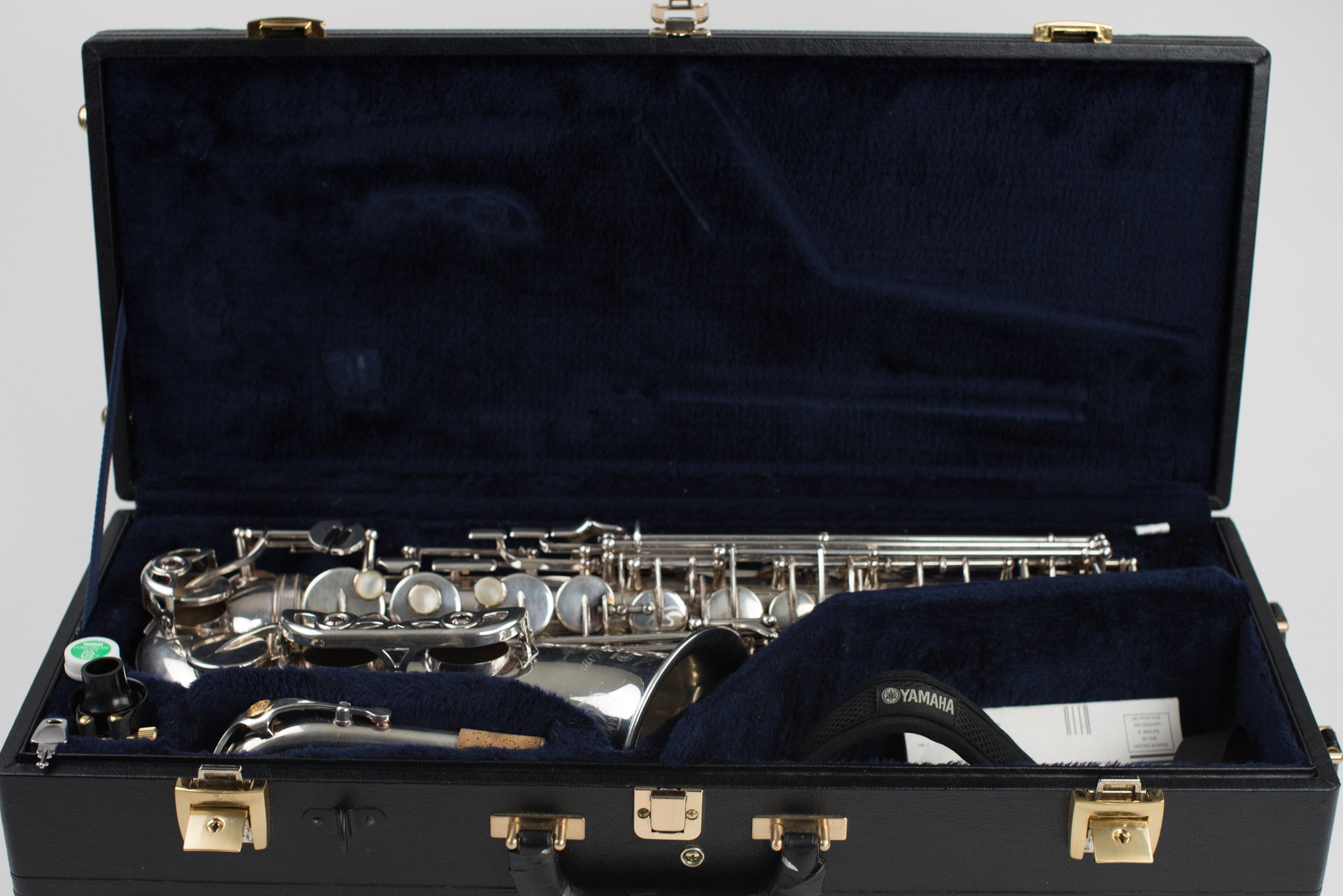 Yamaha Custom 82Z Alto Saxophone, Silver Plated