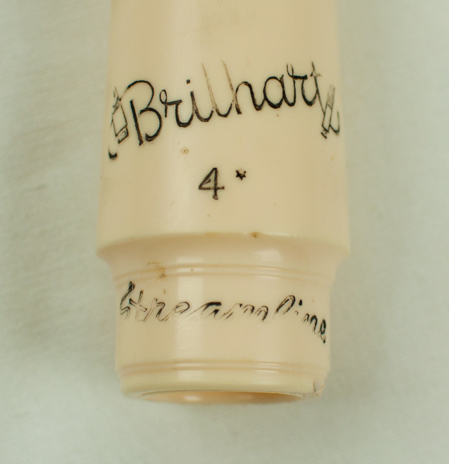 Brilhart Tonalin Streamline Alto Saxophone Mouthpiece CHARLIE PARKER MODEL 4*