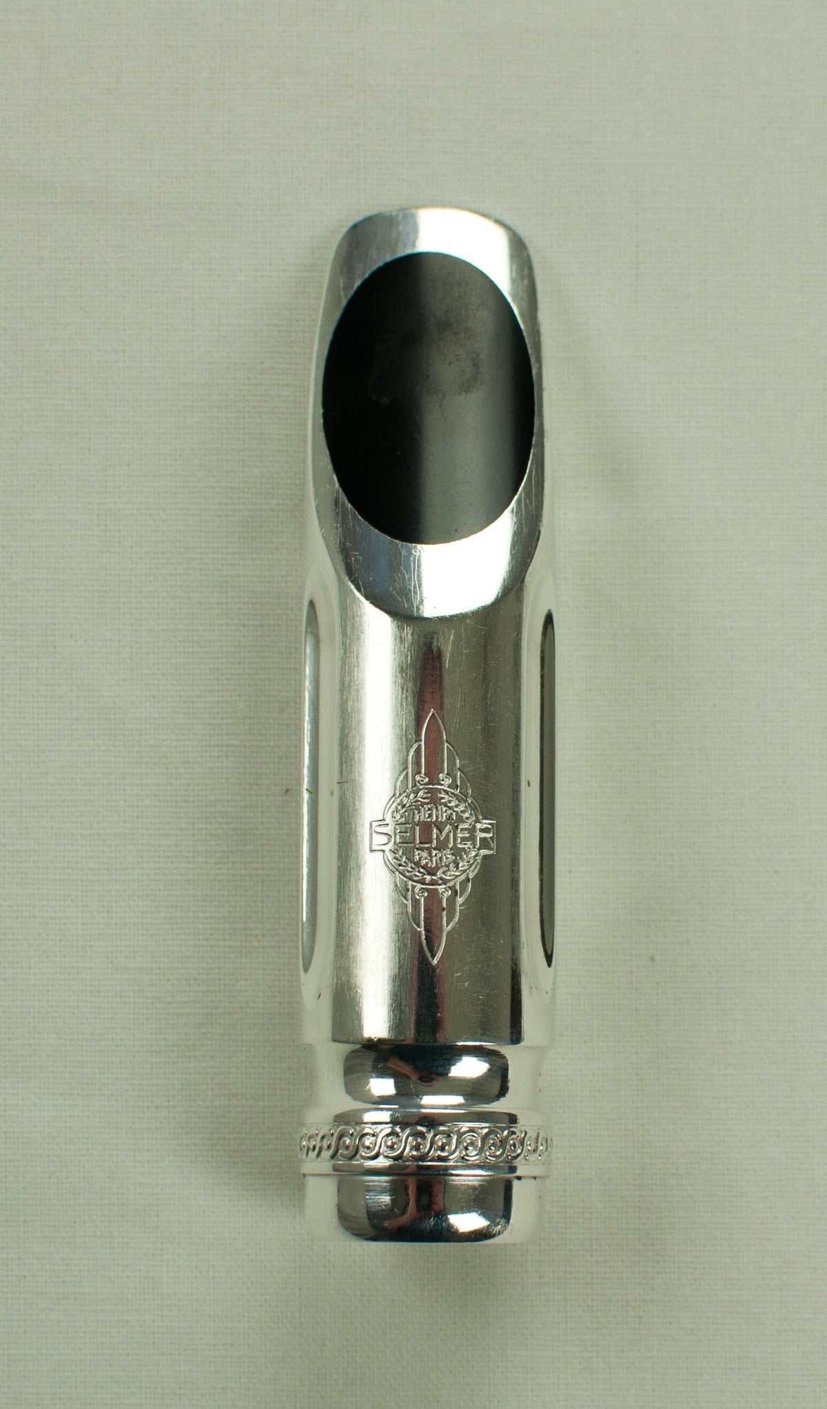Vintage 1950's Selmer Metal Alto Saxophone Mouthpiece