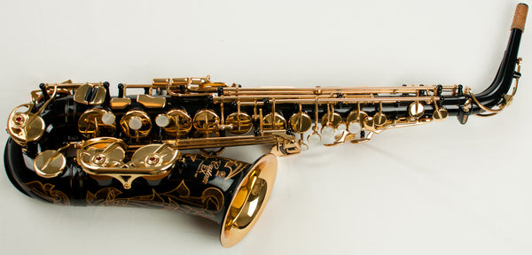 Yamaha Custom YAS-875EXB Alto Saxophone Black Lacquer Finish – DC Sax