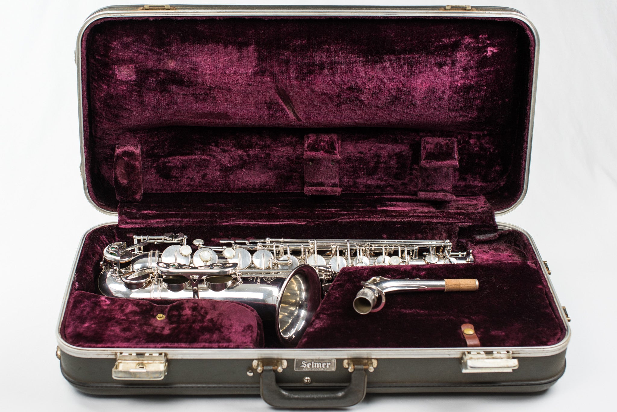 138,xxx Selmer Mark VI Alto Saxophone, 100% Silver Plating, High F#, SANBORN S/N