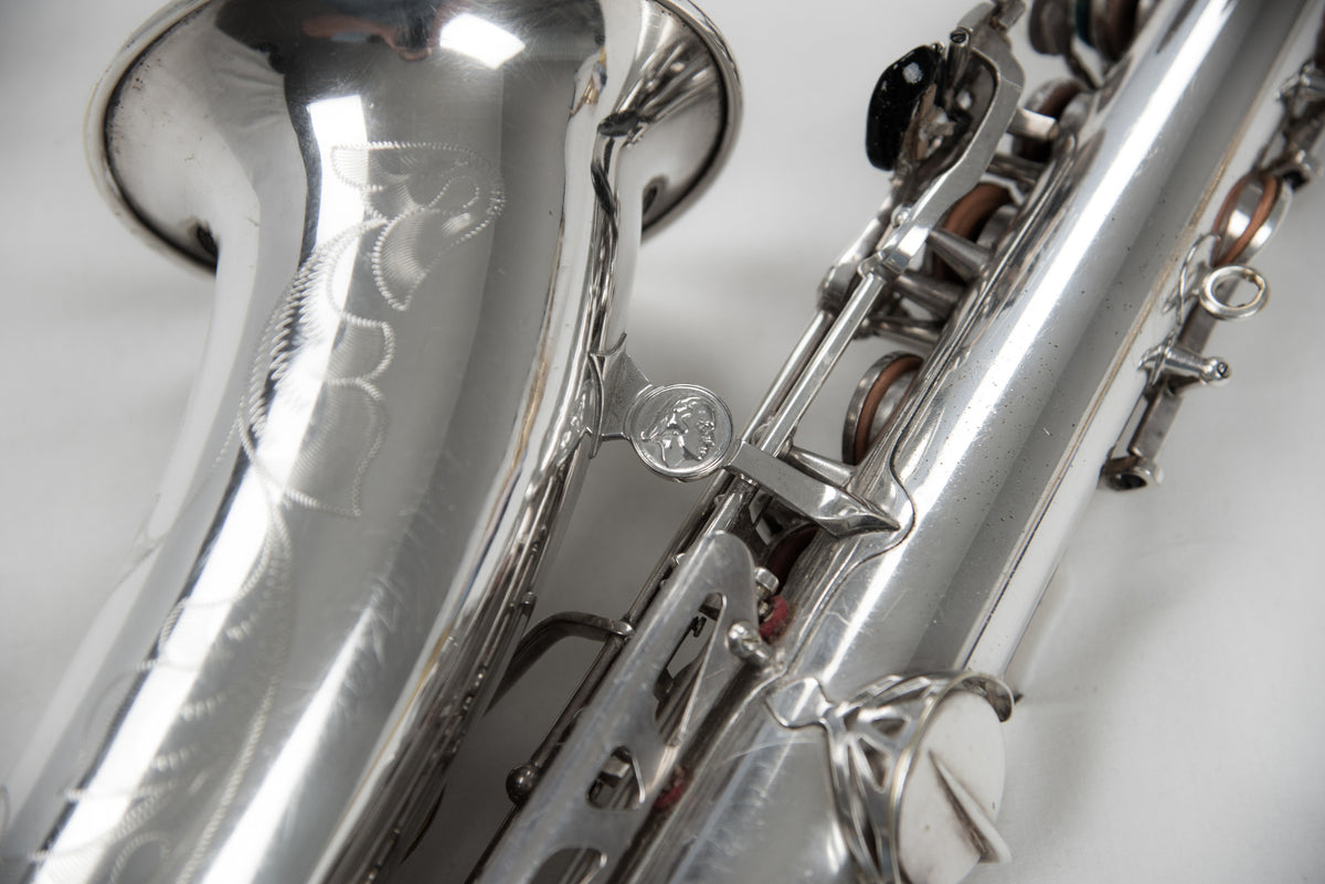Courtois Beaugnier Silver Alto Saxophone "The Face"