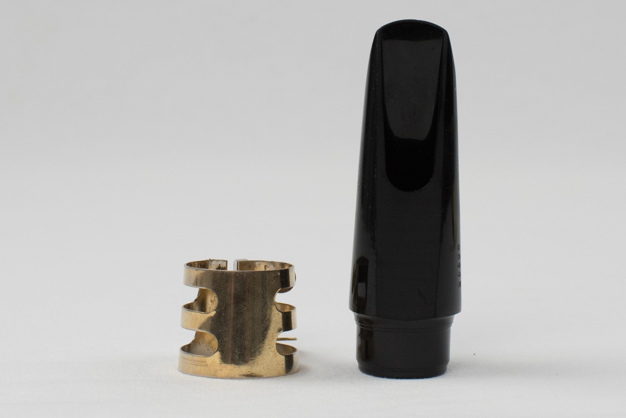 Brilhart Streamline Alto Saxophone Mouthpiece CHARLIE PARKER MODEL ORIG LIGATURE