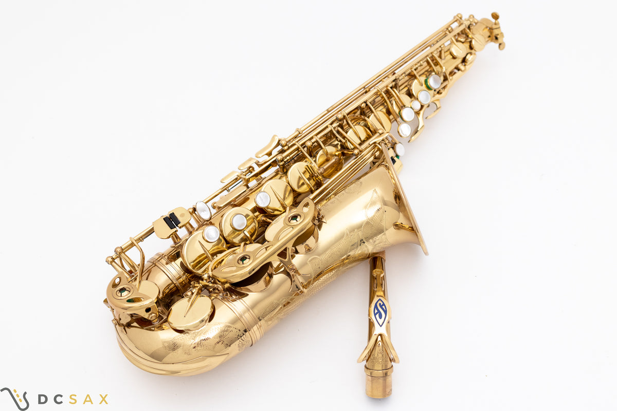 Selmer Super Action 80 Alto Saxophone, Near Mint, Video