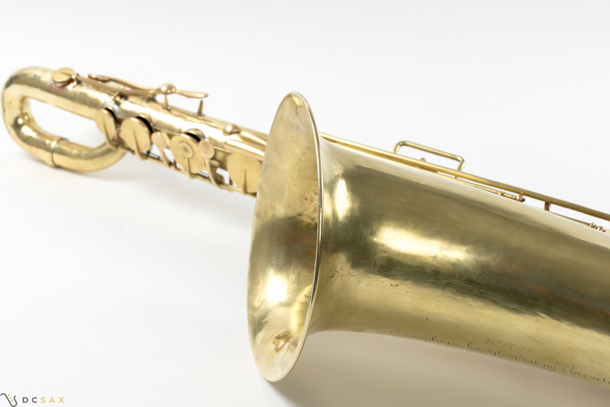 1855 Adolphe Sax Baritone Saxophone