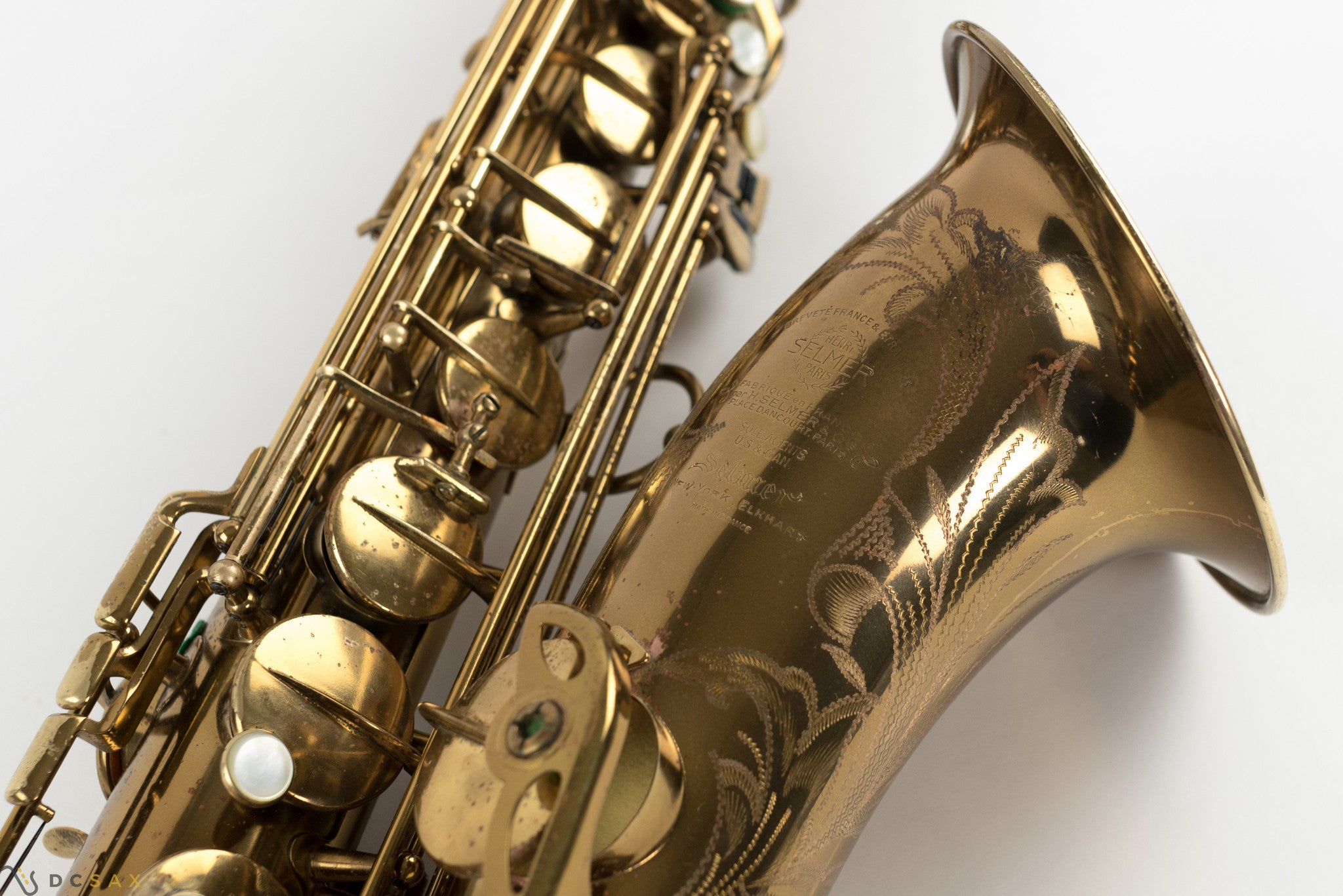 1952 49,xxx Selmer Super Balanced Action SBA Tenor Saxophone, 98% Original Lacquer