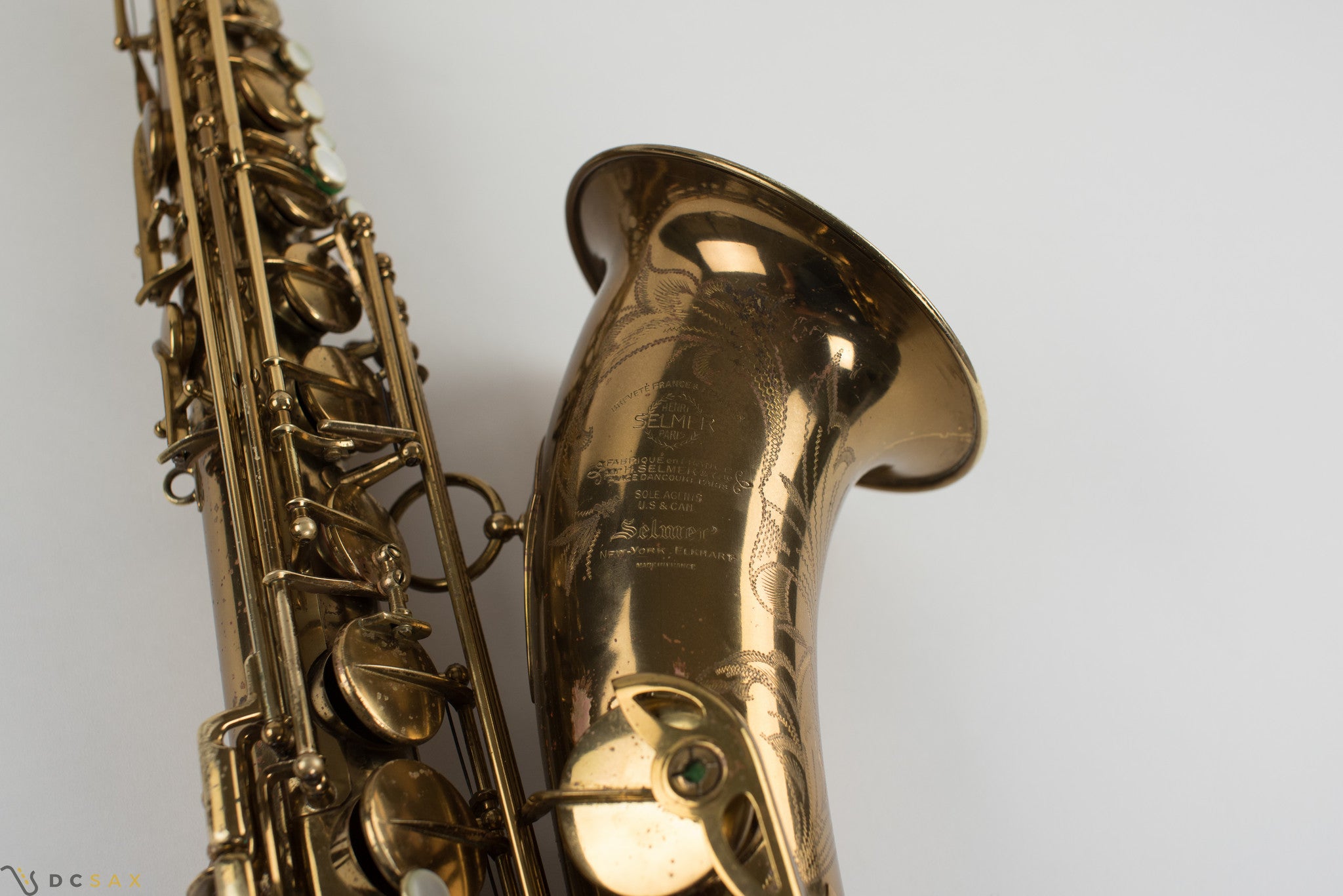 1952 49,xxx Selmer Super Balanced Action SBA Tenor Saxophone, 98% Original Lacquer