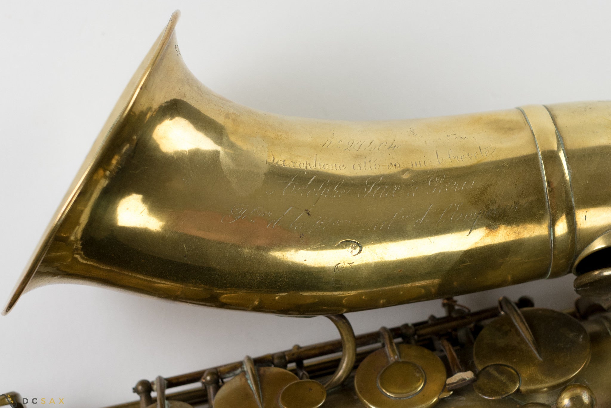 1865 Adolphe Sax Alto Saxophone