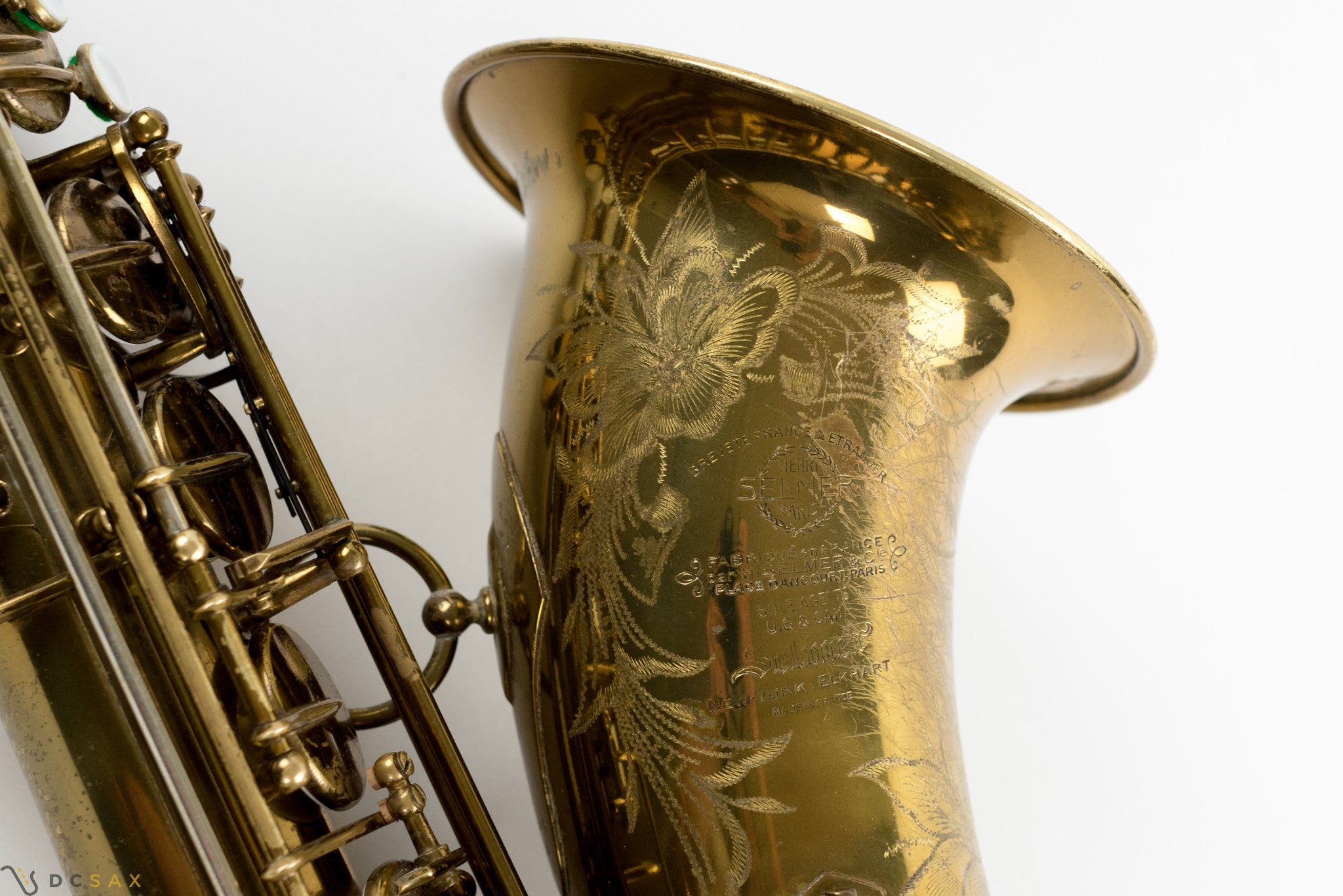 1949 40,xxx Selmer Super Balanced Action SBA Tenor Saxophone 95% ORIGINAL LACQUER