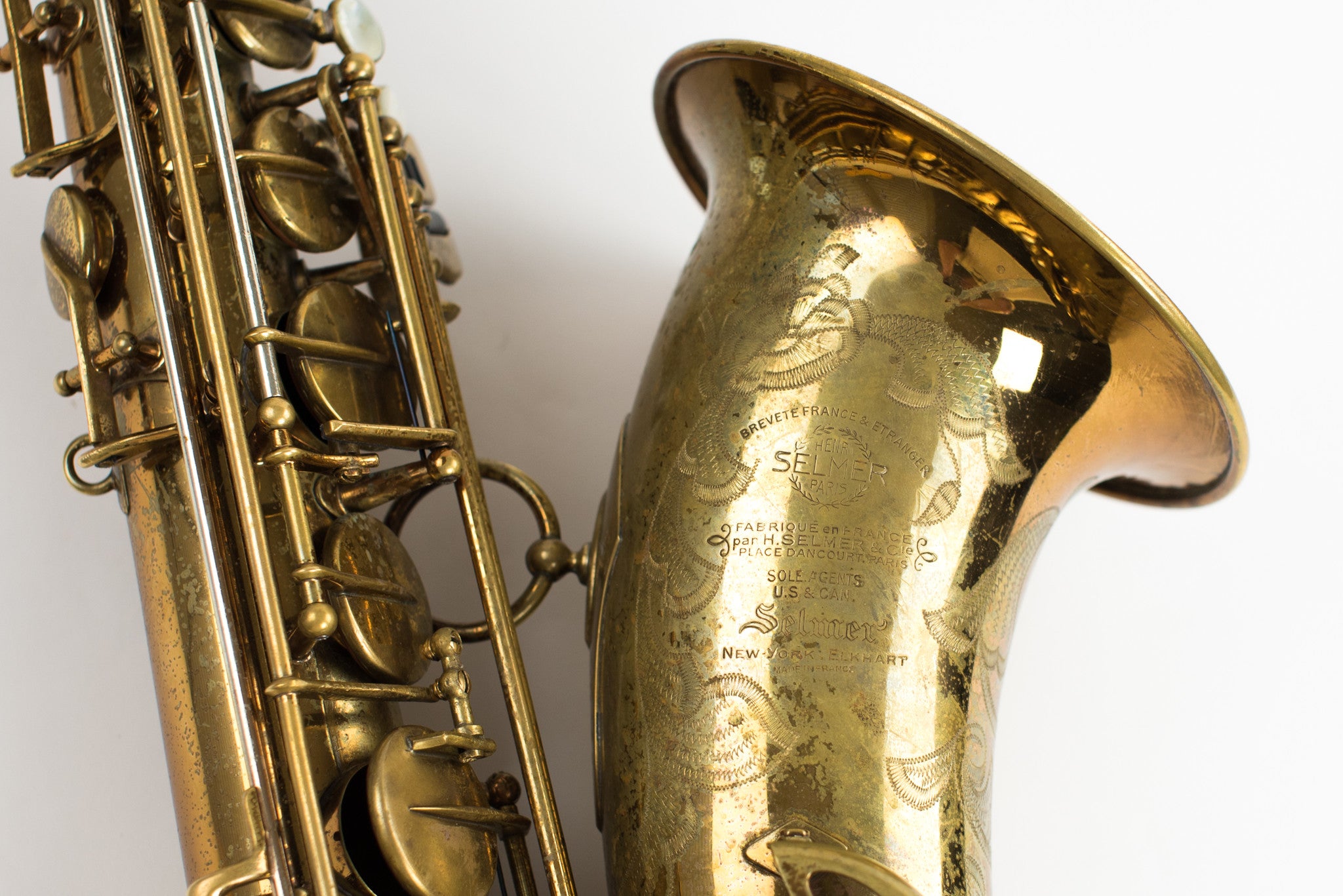 1951 47,xxx Selmer SBA tenor saxophone, original lacquer