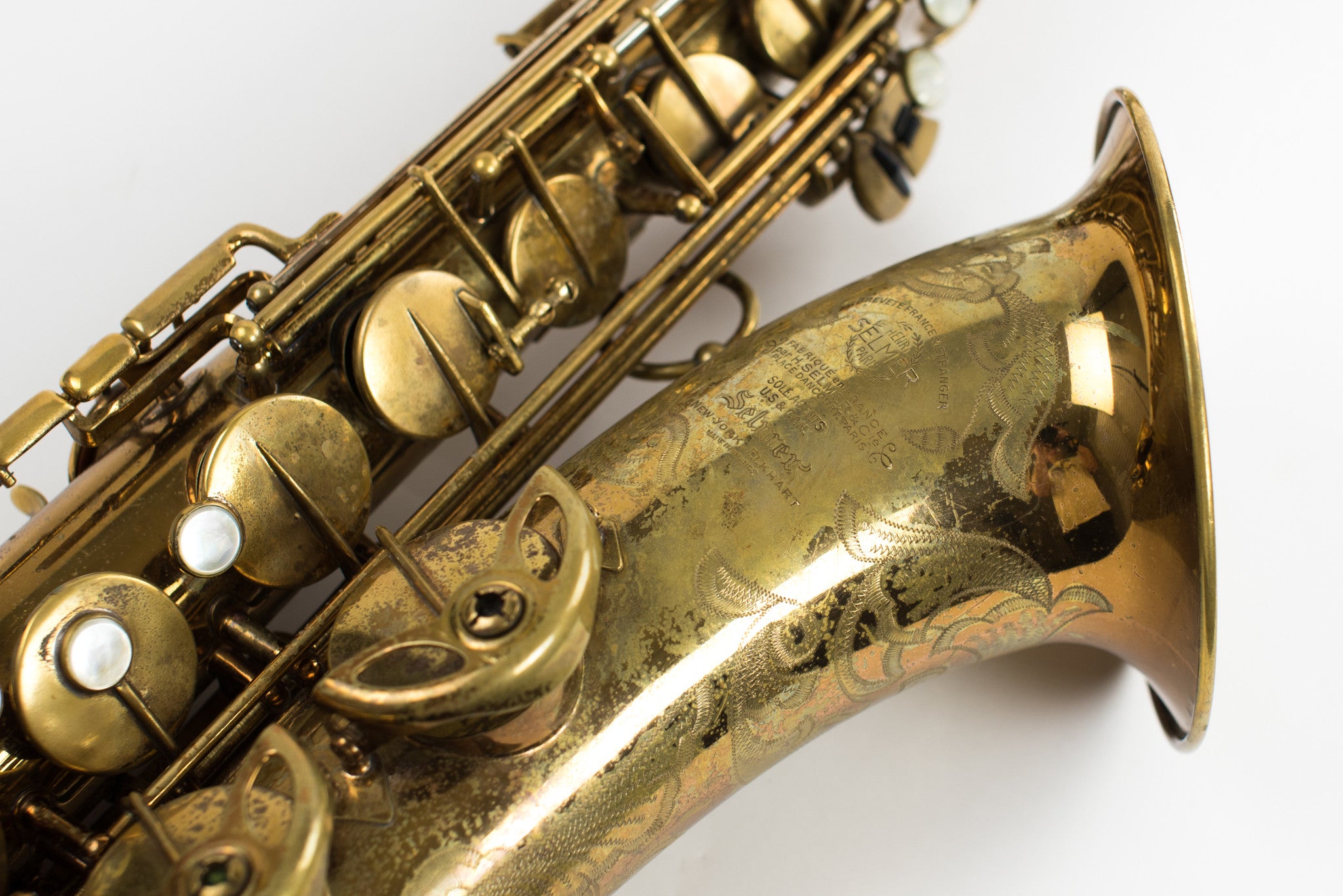 1951 47,xxx Selmer SBA tenor saxophone, original lacquer