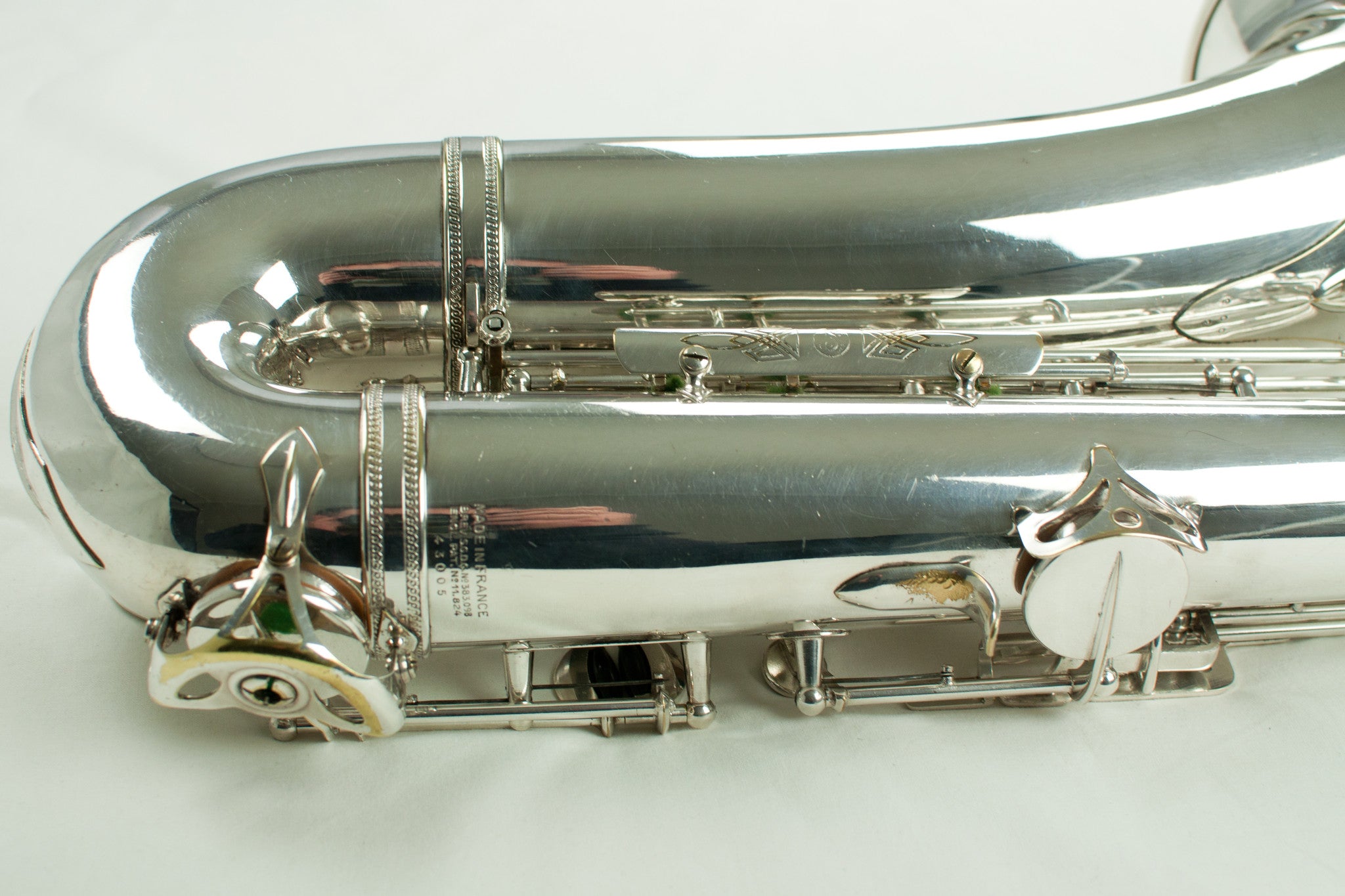 1950 Selmer Super Balanced Action Tenor Saxophone Silver Near Mint SBA 43,xxx