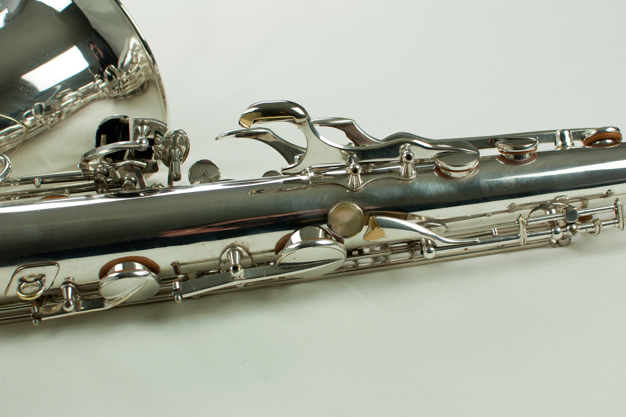 1950 Selmer Super Balanced Action Tenor Saxophone Silver Near Mint SBA 43,xxx