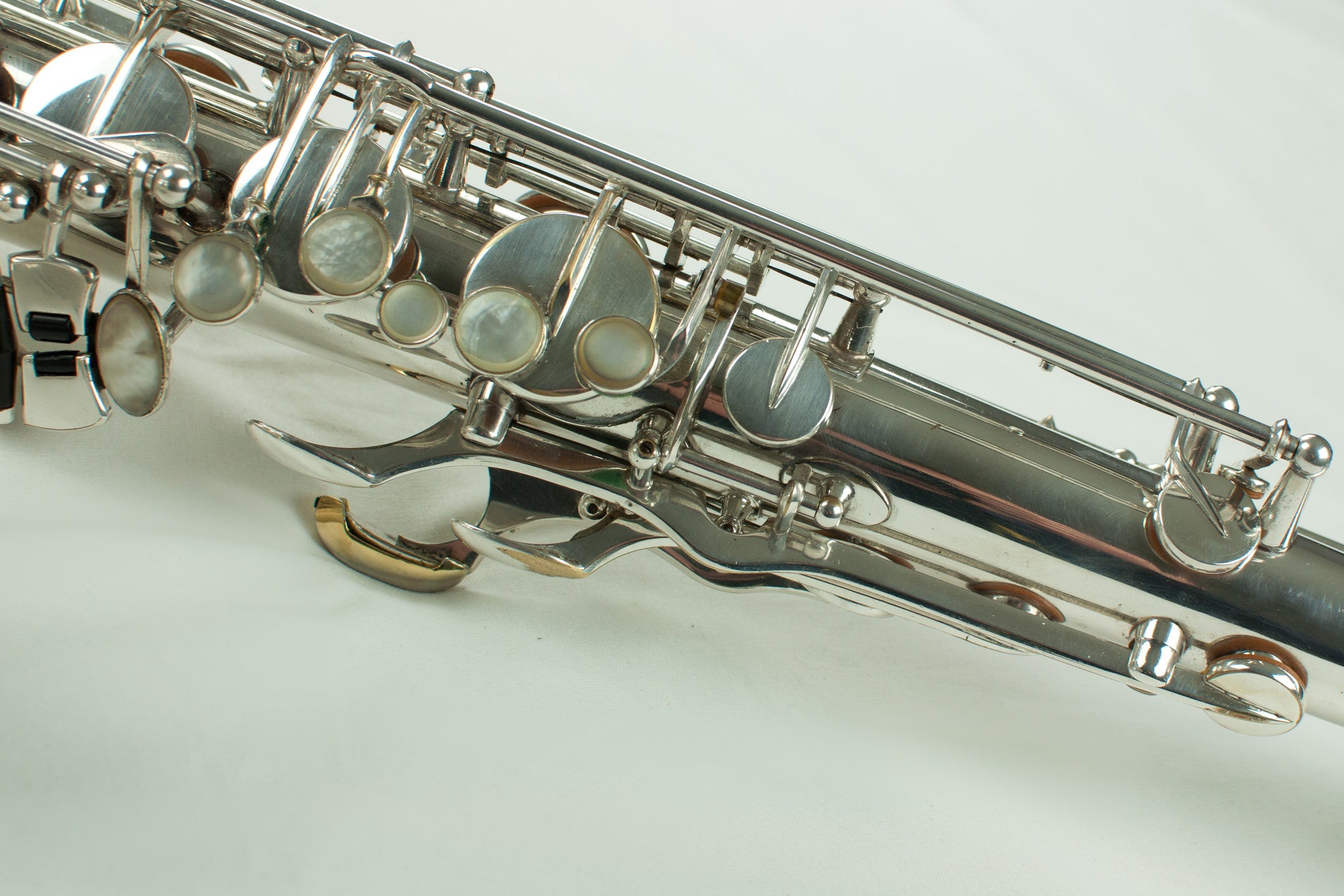 1950 Selmer Super Balanced Action Tenor Saxophone Silver Near Mint SBA 43,xxx