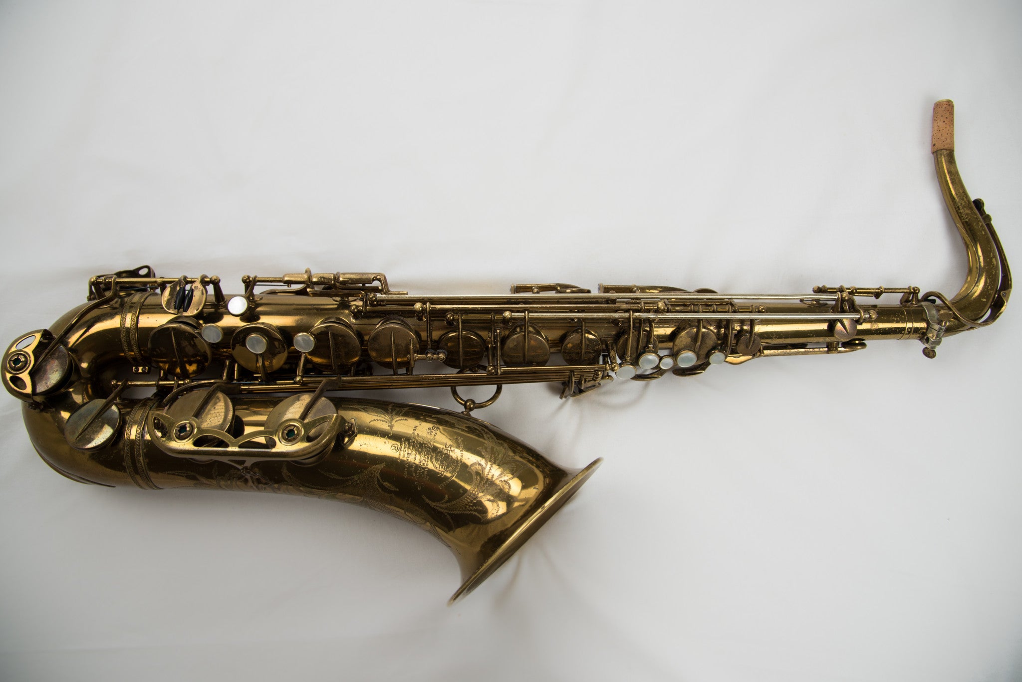 1956 Selmer Mark VI Tenor Saxophone, 64,xxx, ORIGINAL LACQUER, OVERHAUL