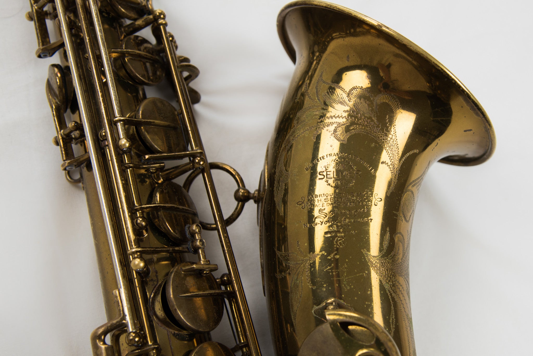 1956 Selmer Mark VI Tenor Saxophone, 64,xxx, ORIGINAL LACQUER, OVERHAUL