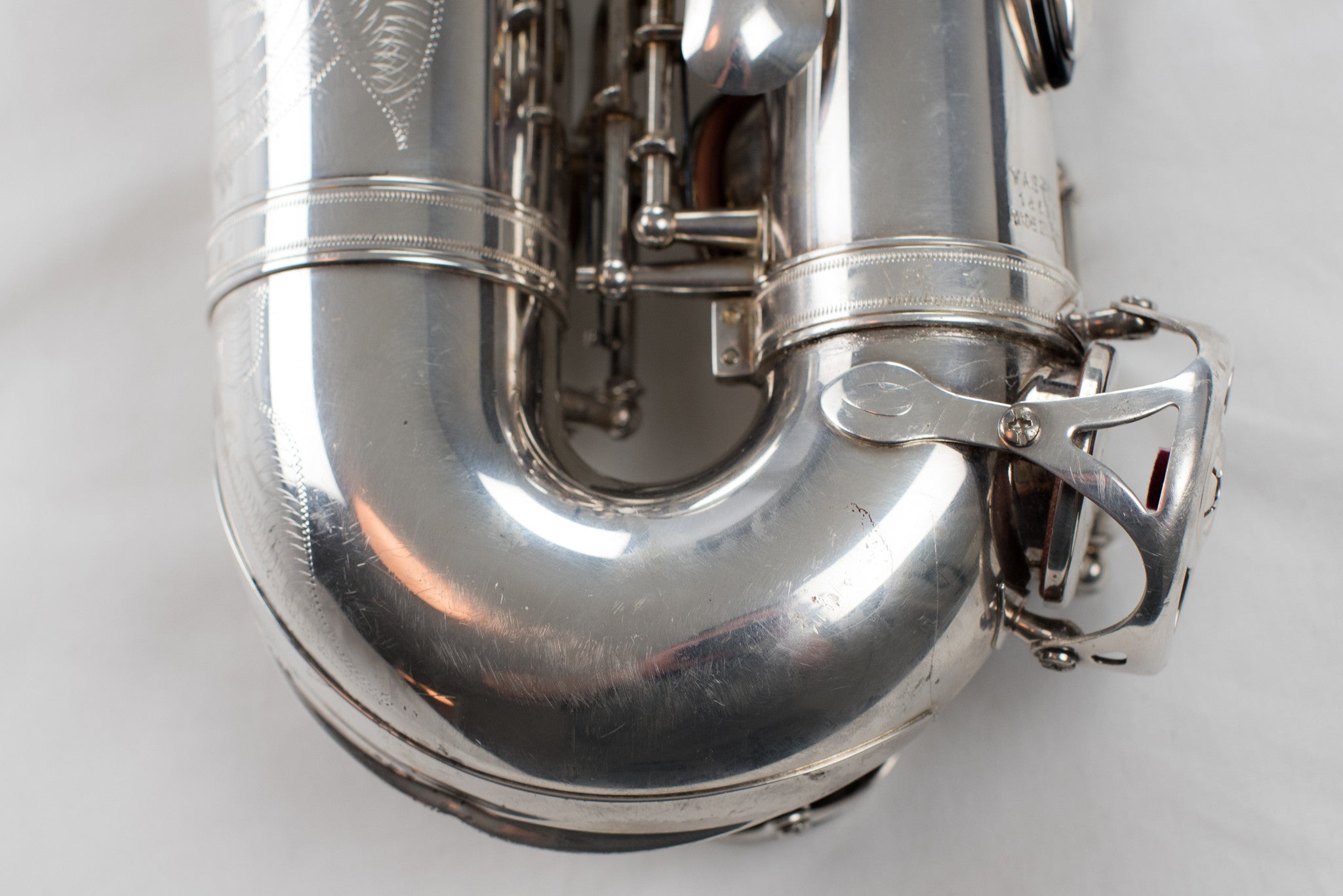 Yamaha Custom 82Z Alto Saxophone, Silver Plated