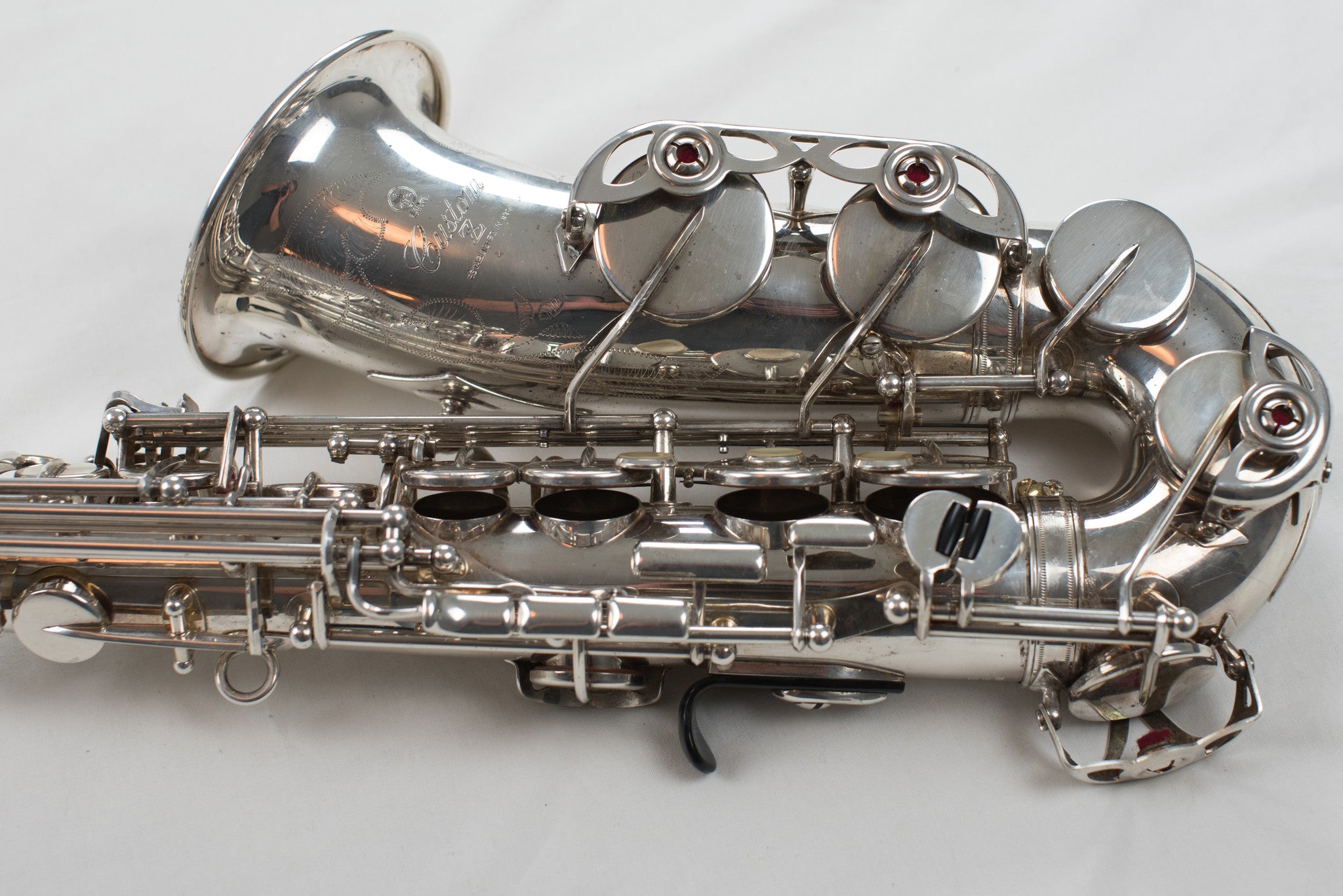 Yamaha Custom 82Z Alto Saxophone, Silver Plated