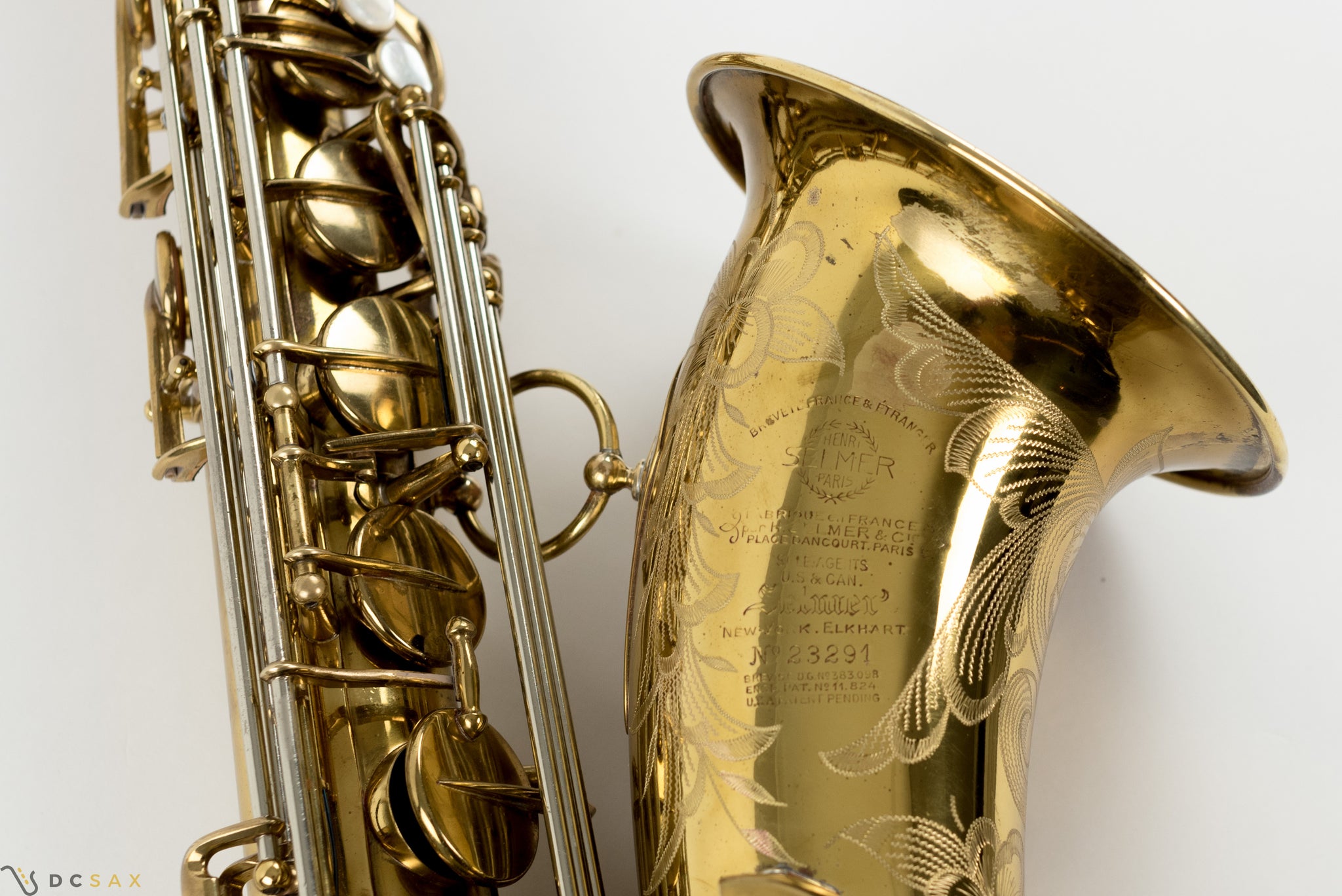 1937 23,xxx Selmer Balanced Action Tenor Saxophone