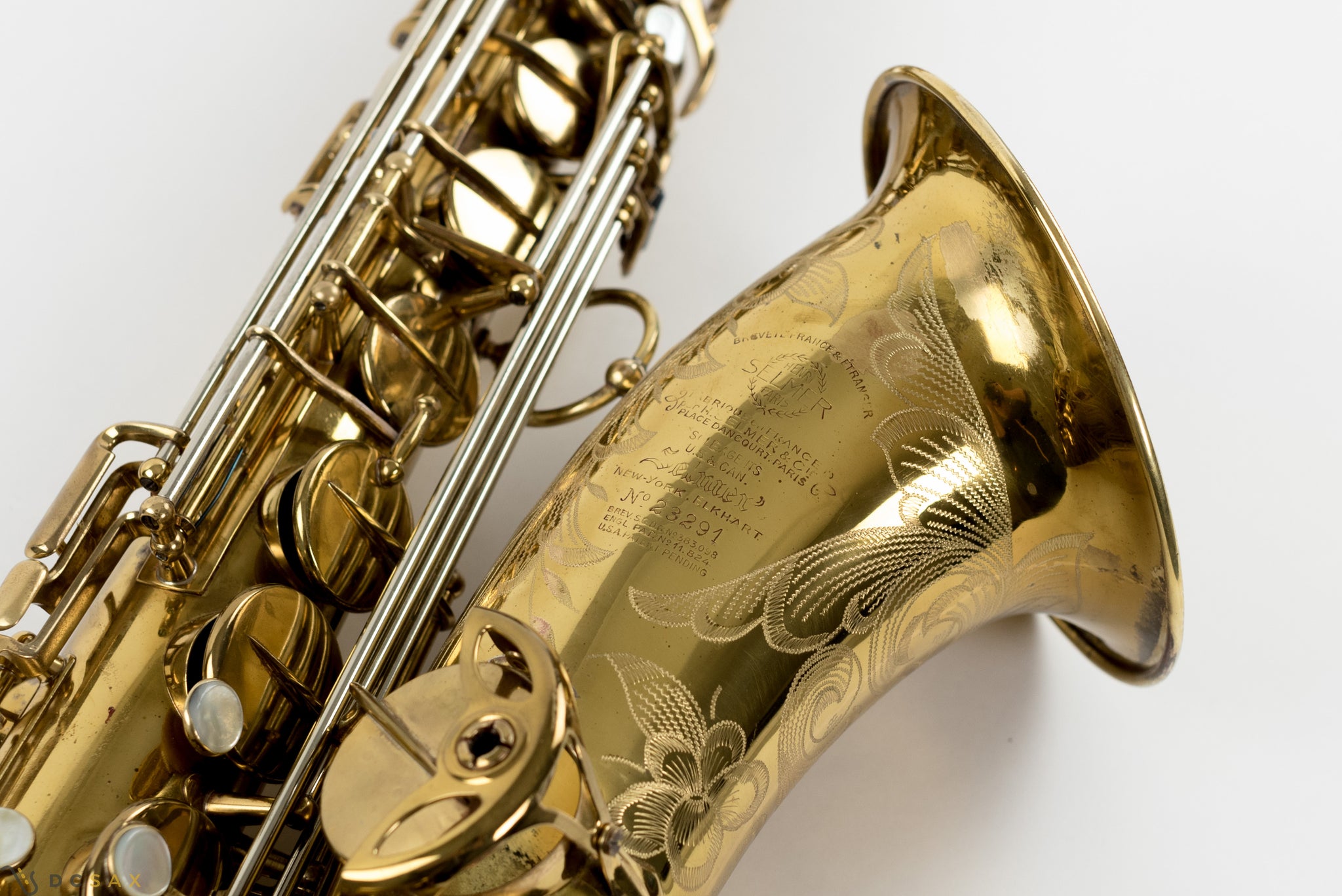 1937 23,xxx Selmer Balanced Action Tenor Saxophone