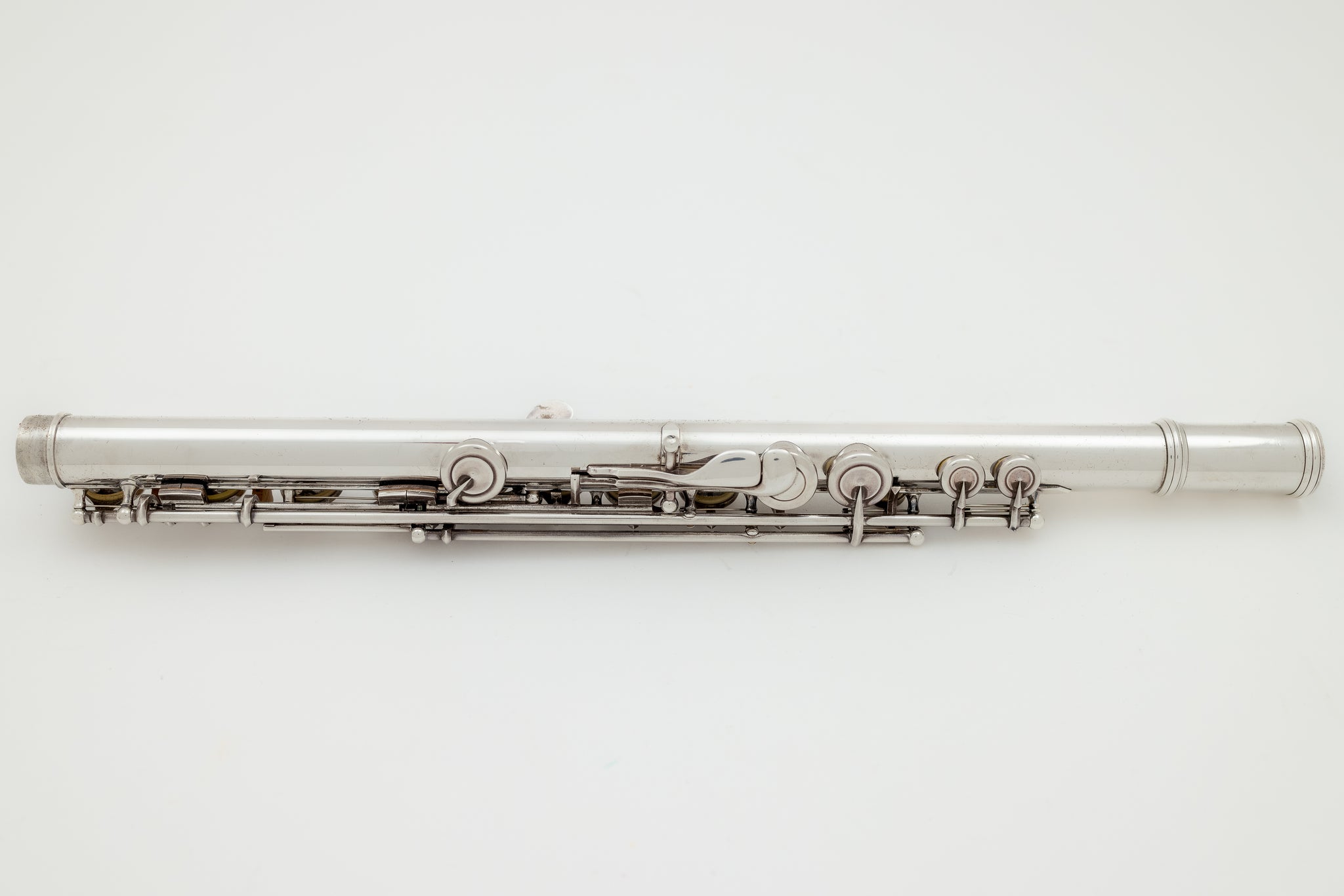 Brannen-Cooper Handmade Sterling Silver Flute #2493