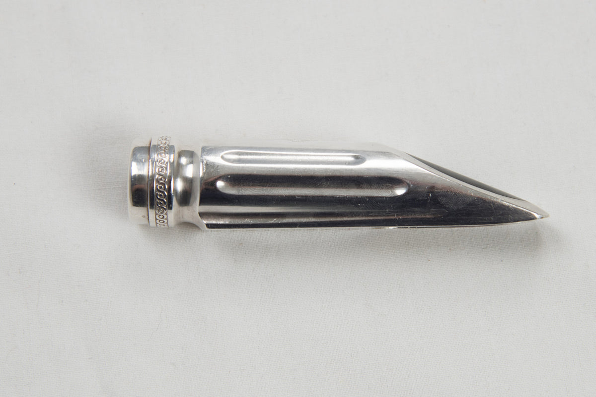 1950's Selmer Metal D Tenor Saxophone Mouthpiece Diamond Logo MARCEL MULE MODEL
