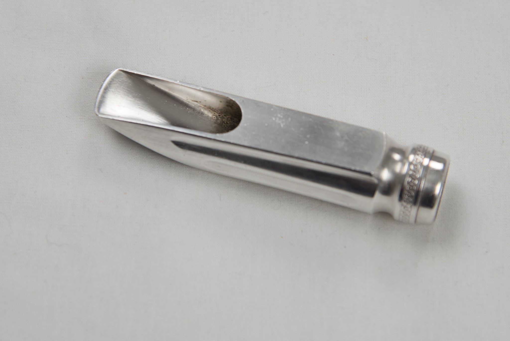 1950's Selmer Metal D Tenor Saxophone Mouthpiece Diamond Logo MARCEL MULE MODEL