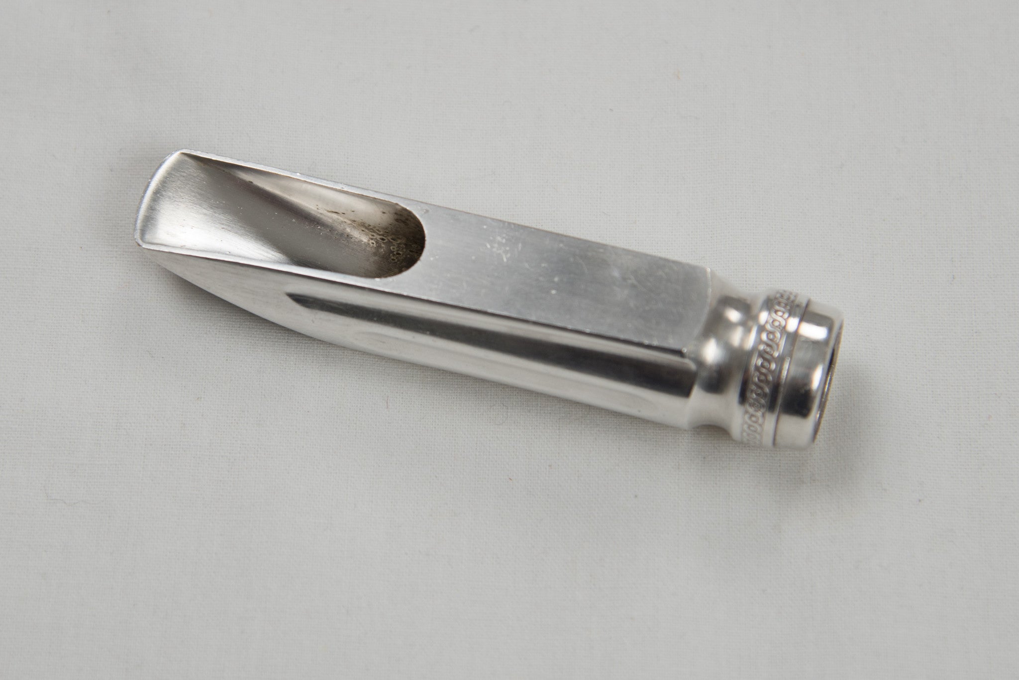 1950's Selmer Metal D Tenor Saxophone Mouthpiece Diamond Logo MARCEL MULE MODEL