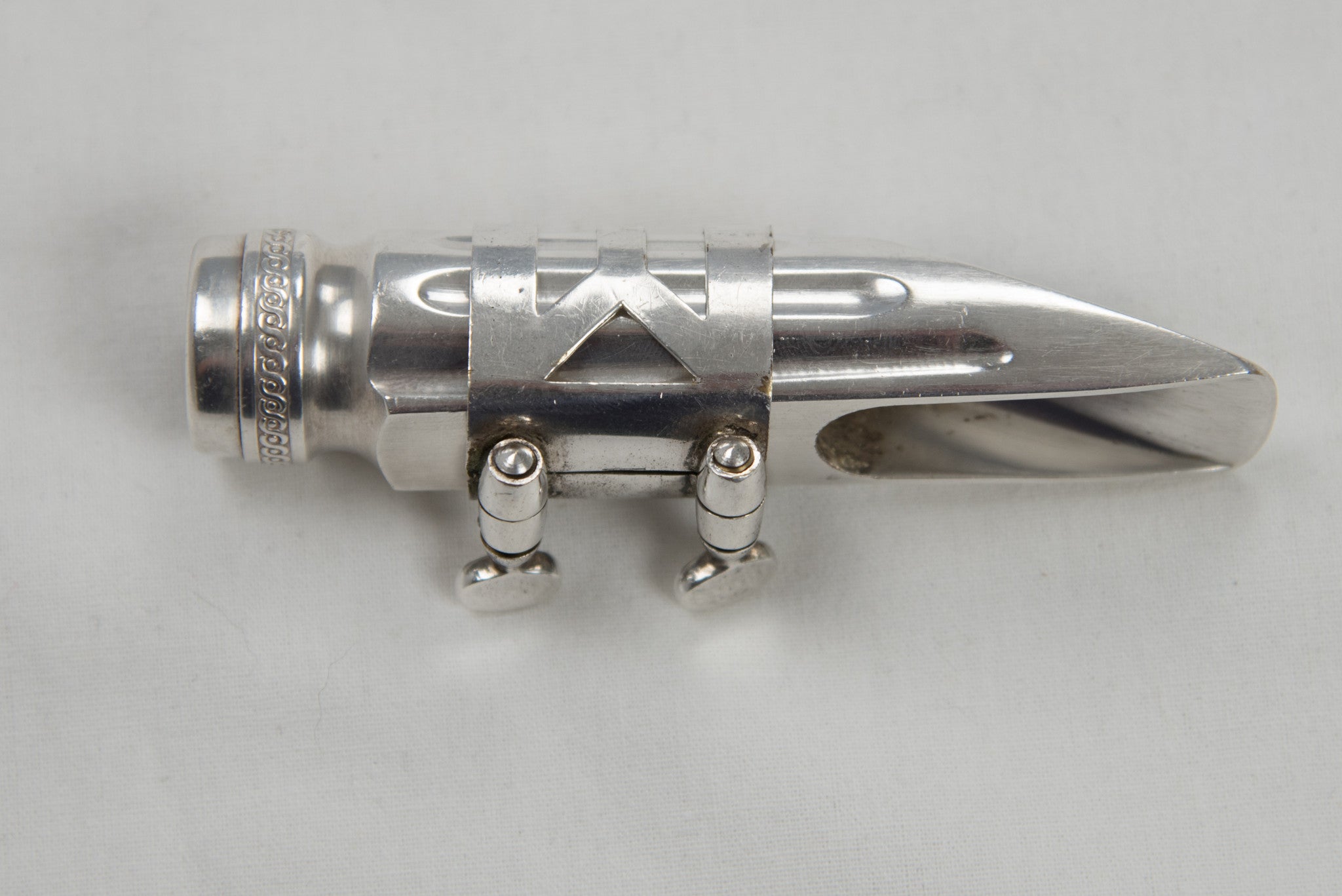 1950's Selmer Metal D Tenor Saxophone Mouthpiece Diamond Logo MARCEL MULE MODEL