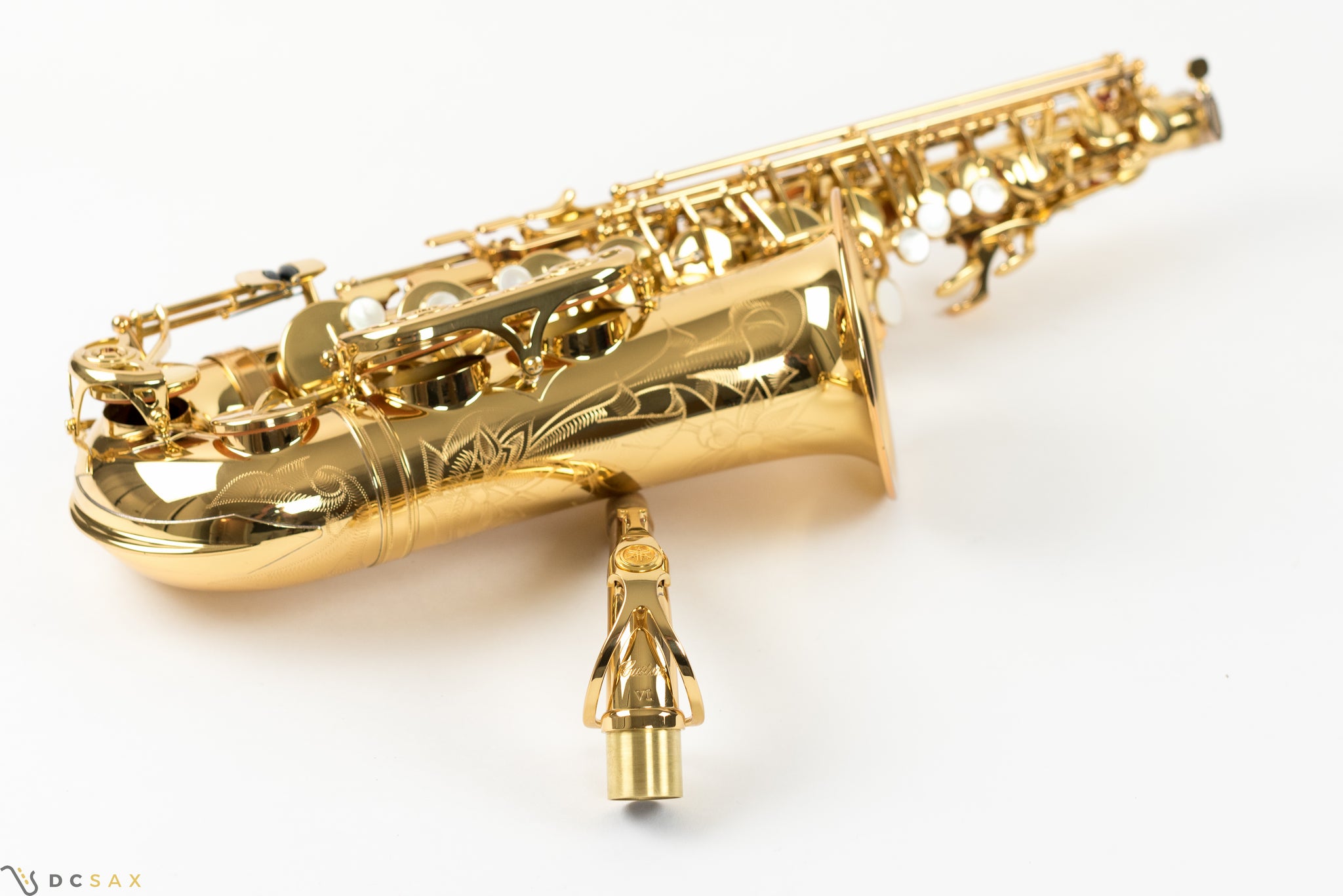 Yamaha Custom YAS-875EX Alto Saxophone, V1 Neck, Near Mint Condition