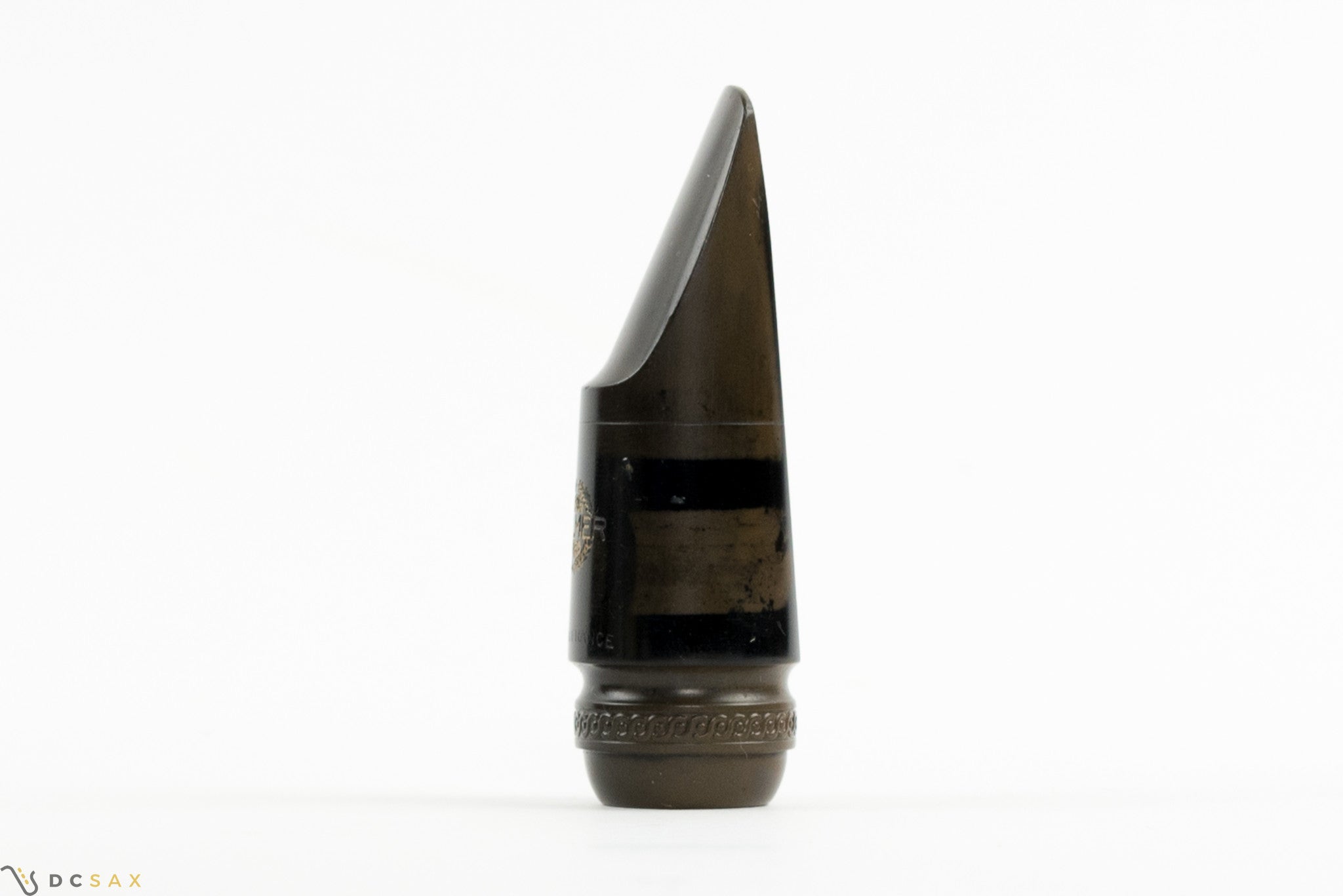 Vintage Selmer Soloist Soprano Saxophone Mouthpiece, C on Table