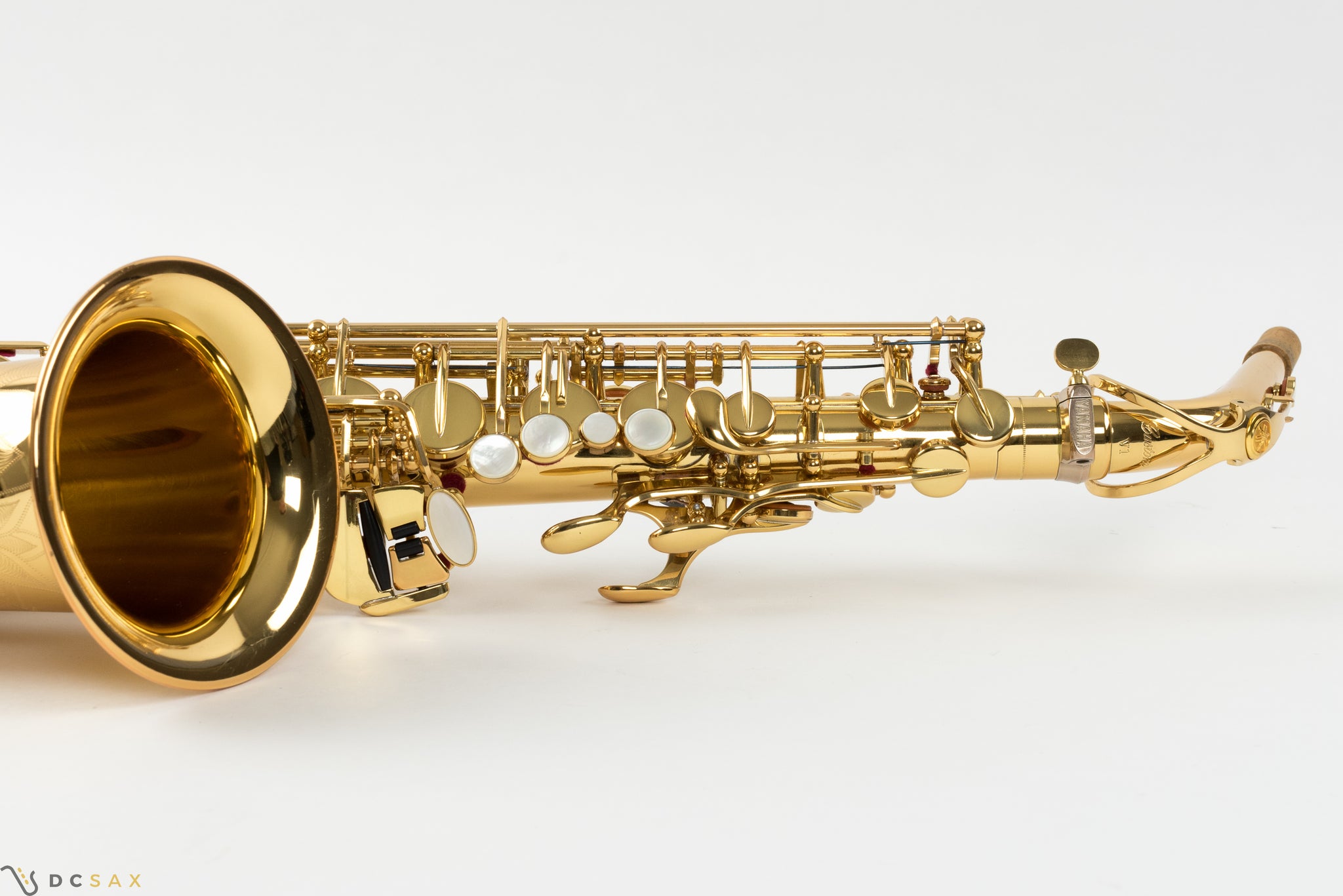 Yamaha Custom YAS-875EX Alto Saxophone, V1 Neck, Near Mint Condition