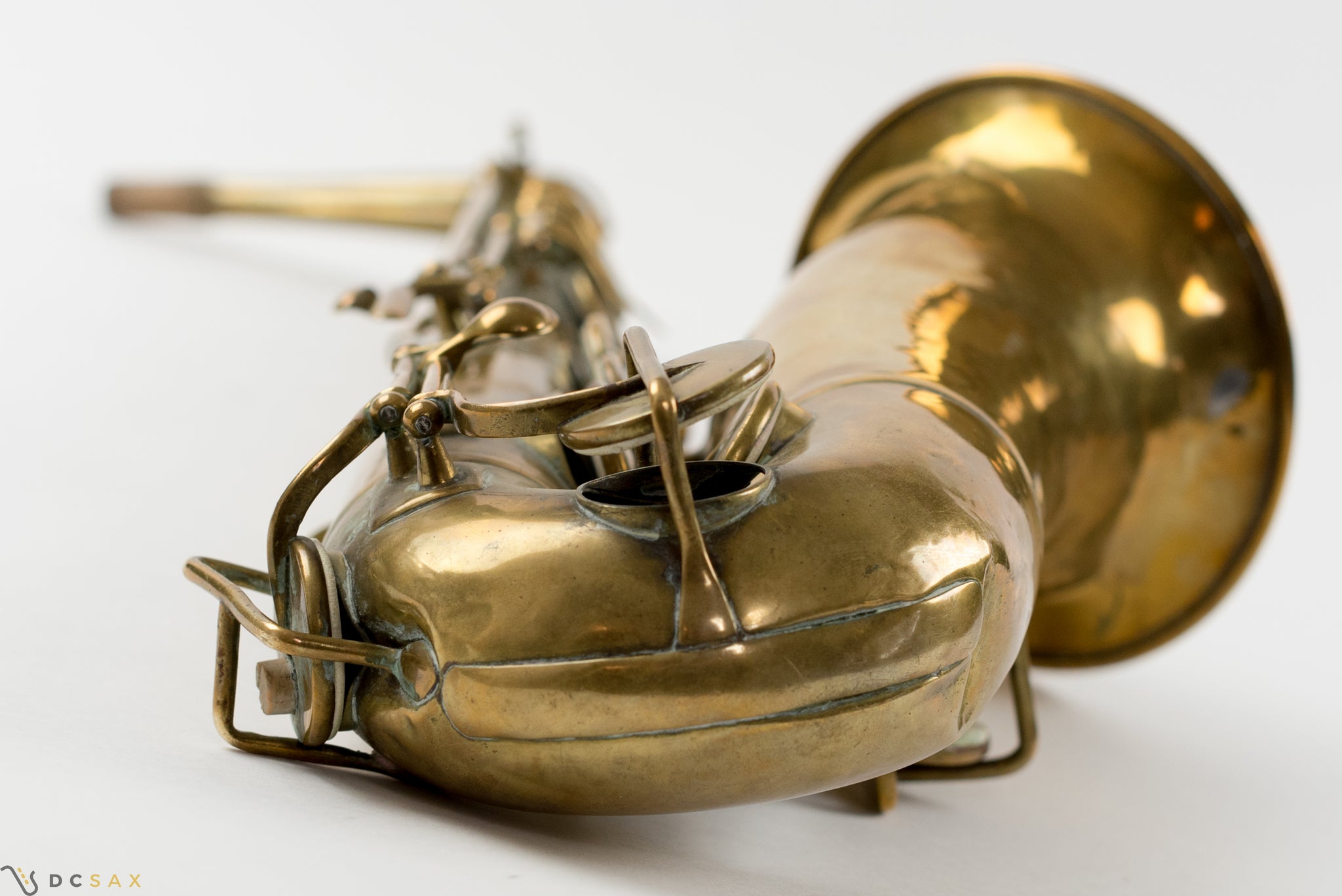 1861 Adolphe Sax Alto Saxophone, Early Big Bell Version