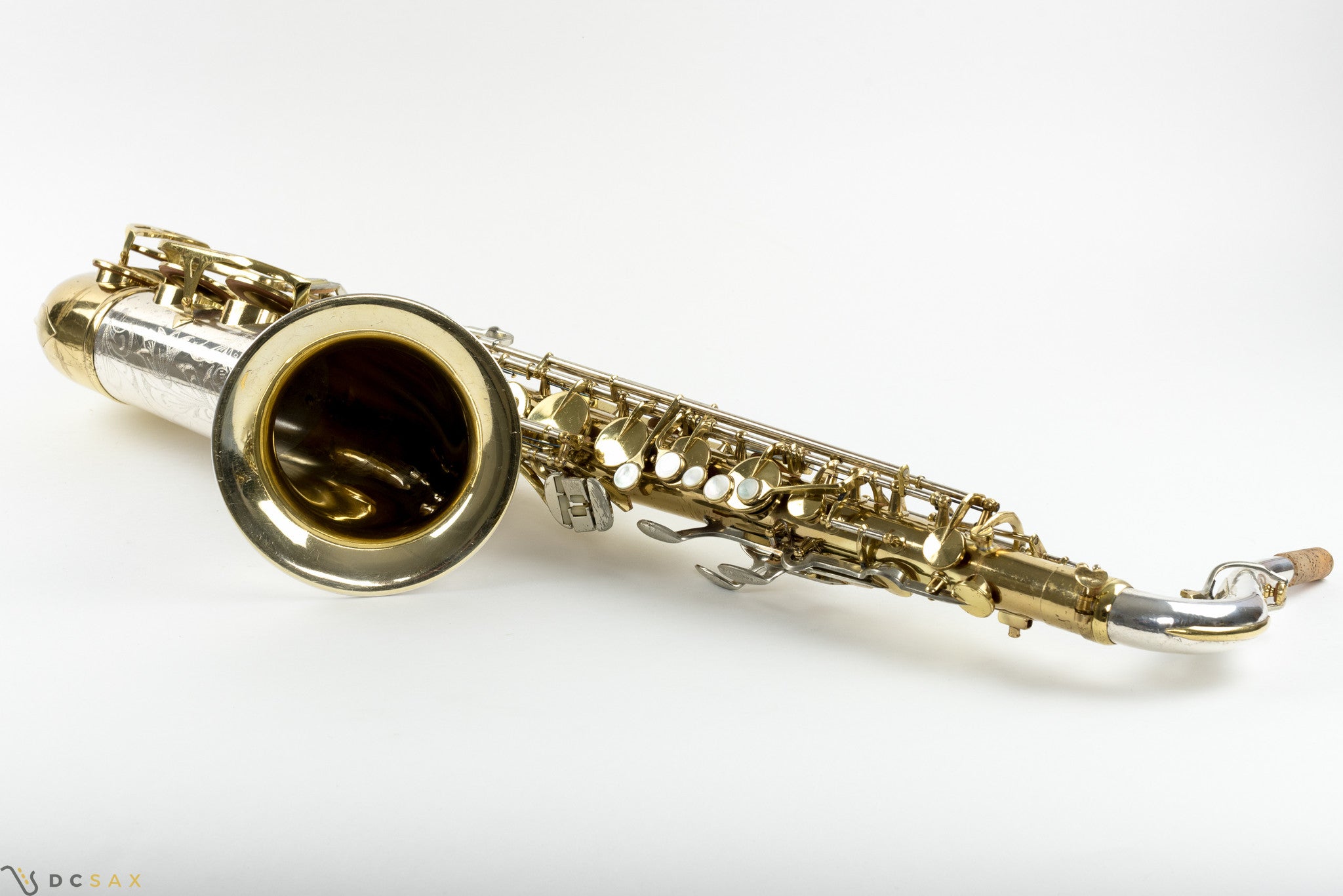 King Super 20 Silver Sonic Tenor Saxophone, Cleveland, Original Lacquer, Fresh Overhaul