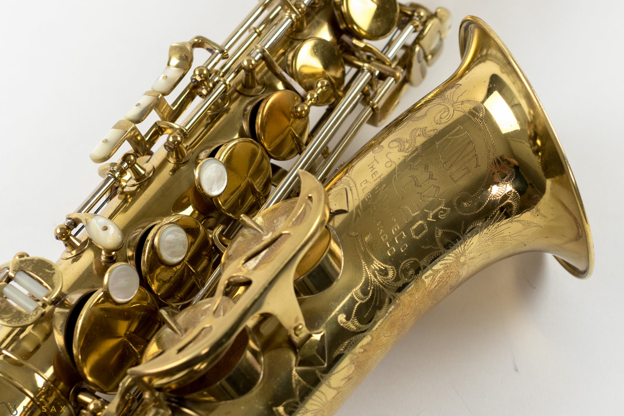 308,xxx King Super 20 Alto Saxophone, Full Pearls, Silver Neck, 96% Original Lacquer