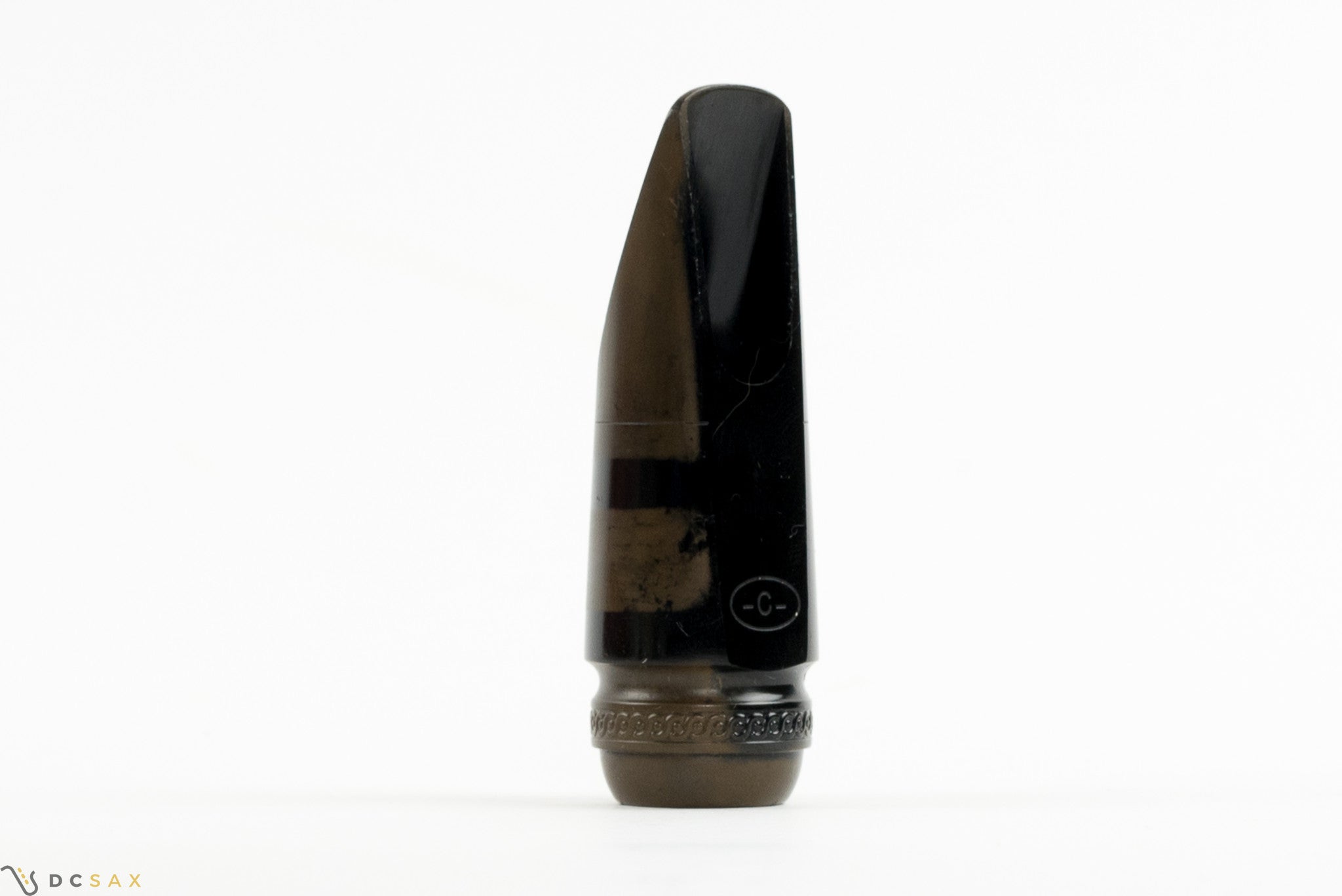 Vintage Selmer Soloist Soprano Saxophone Mouthpiece, C on Table