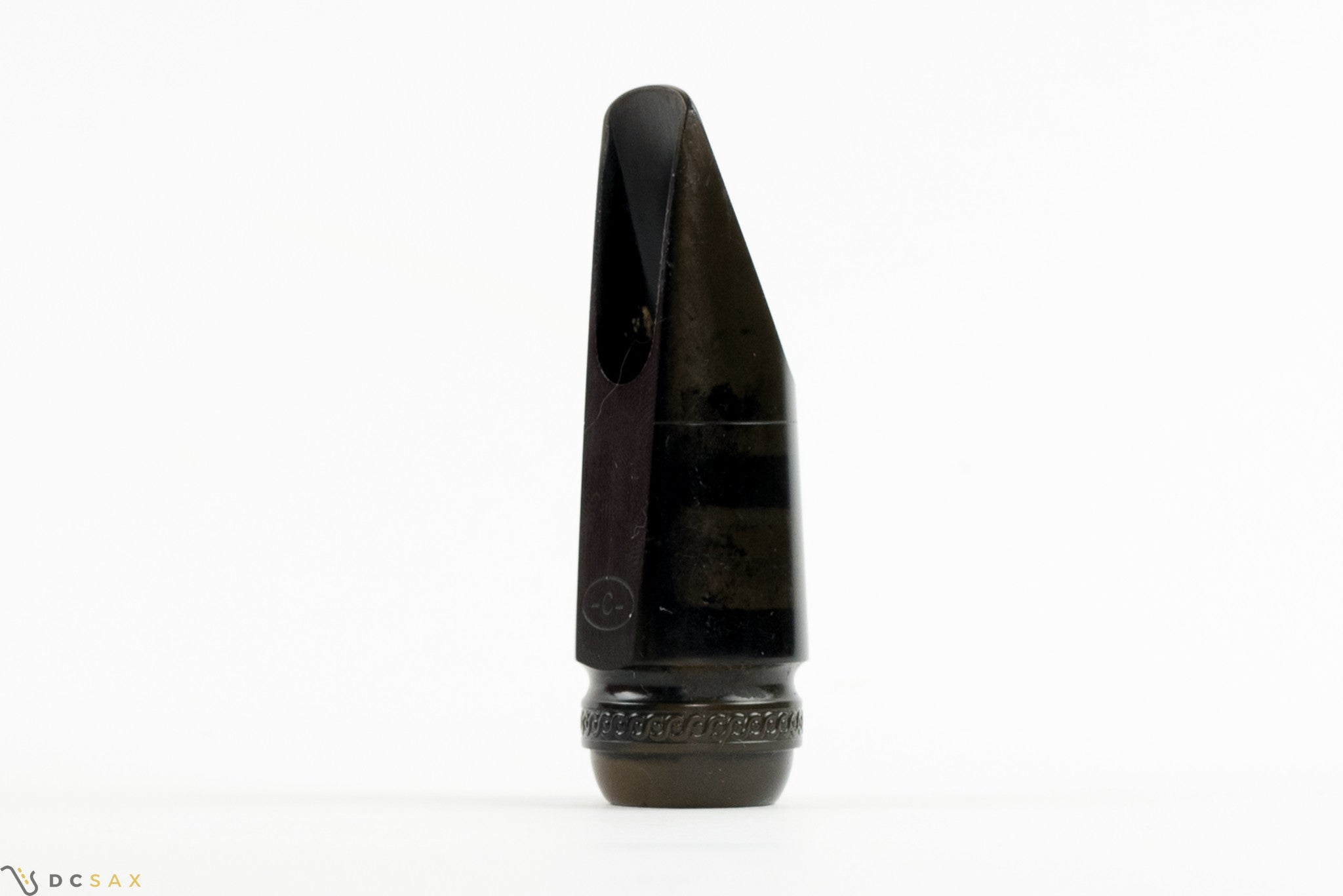Vintage Selmer Soloist Soprano Saxophone Mouthpiece, C on Table