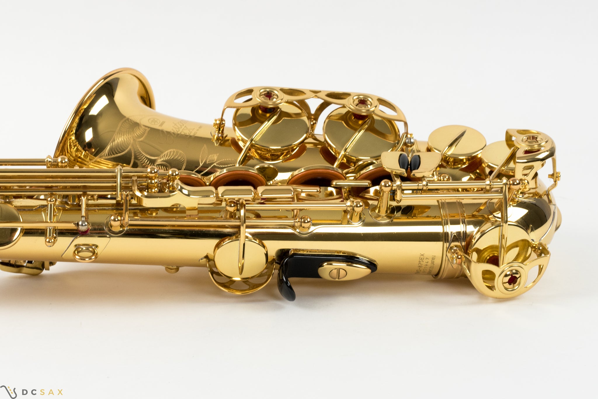 Yamaha Custom YAS-875EX Alto Saxophone, V1 Neck, Near Mint Condition