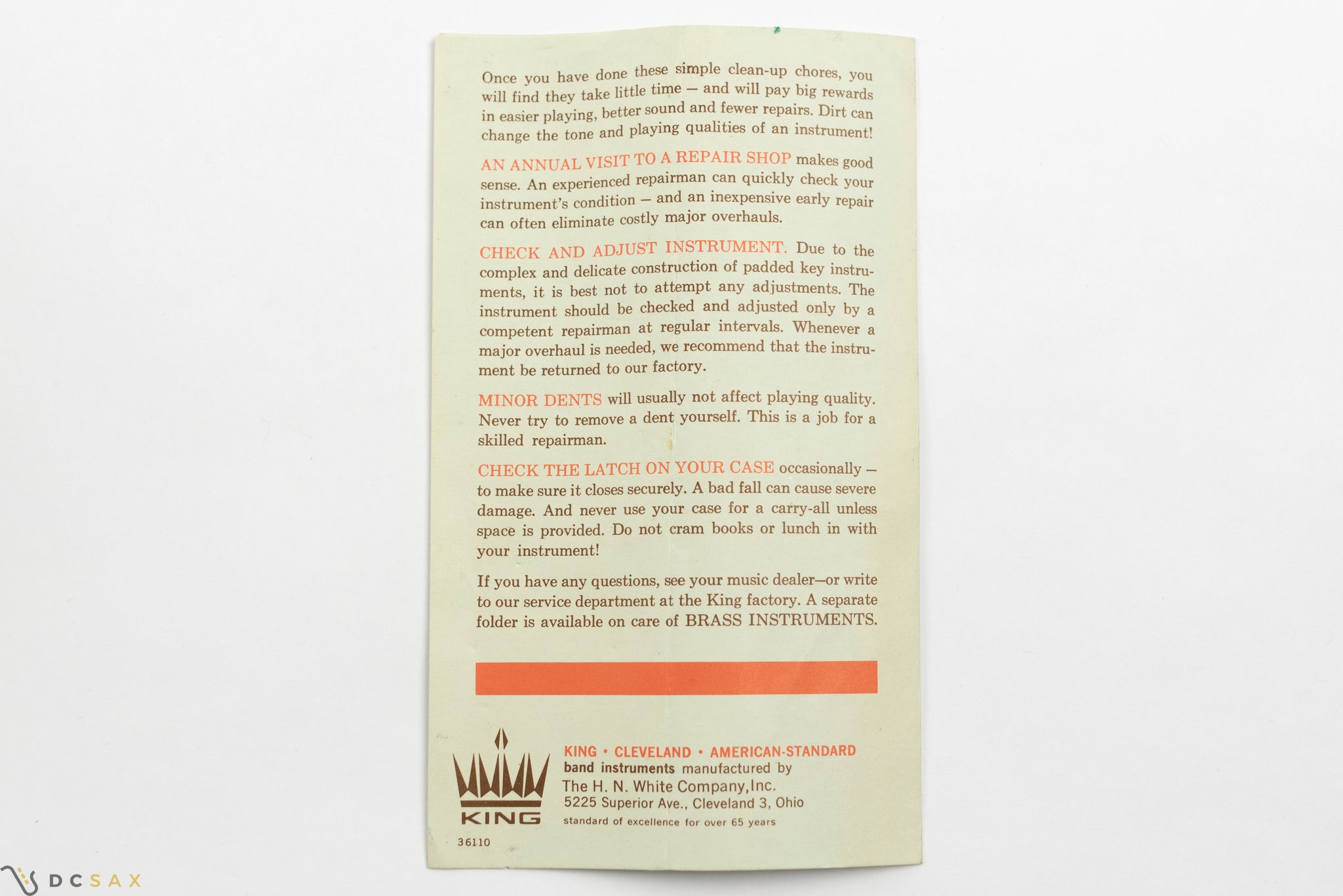 King Super 20 Tenor Saxophone, Silver Sonic, Cleveland, NEAR MINT, WOW